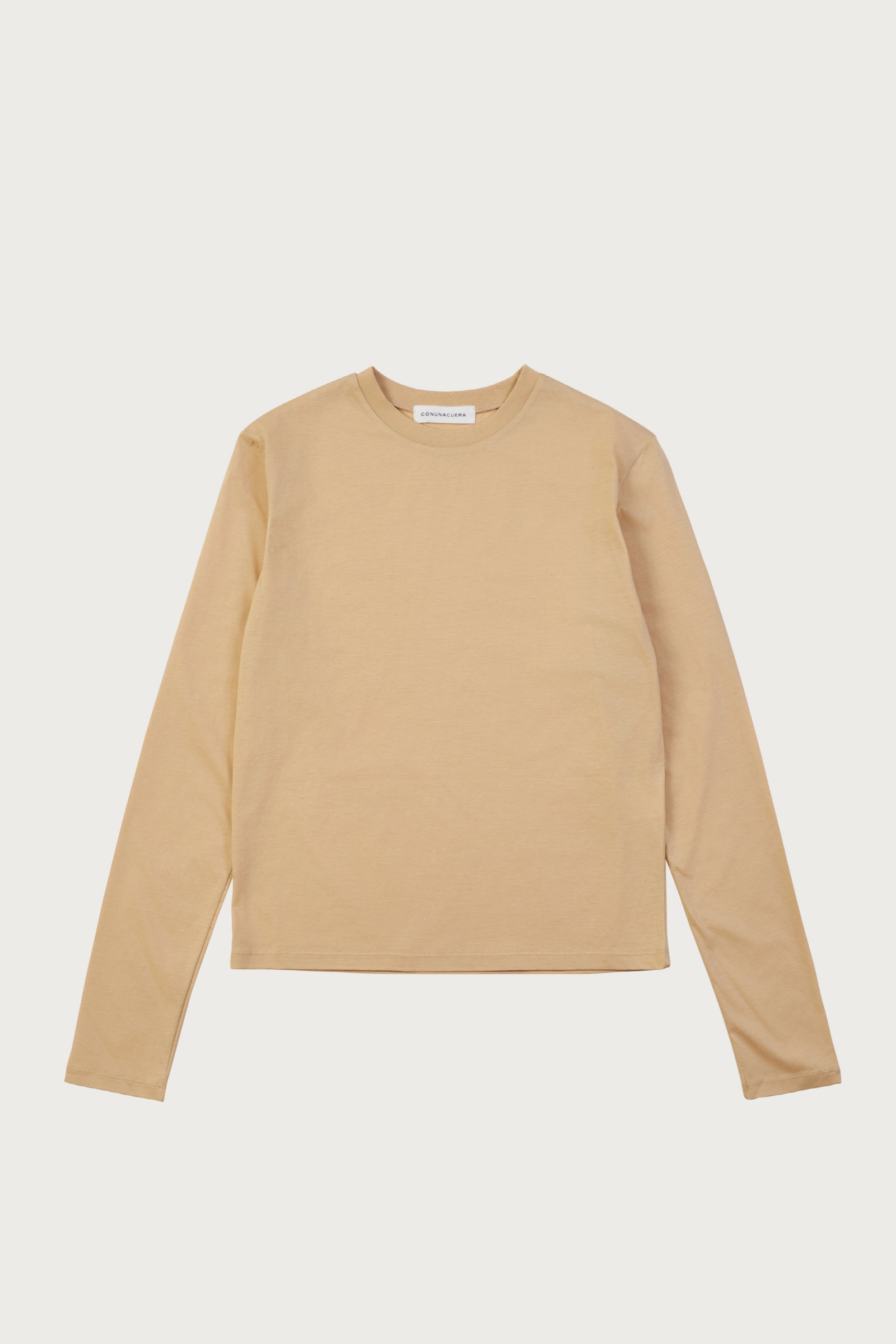 TEE-SHIRT MANCHES LONGUES_BEURRE
