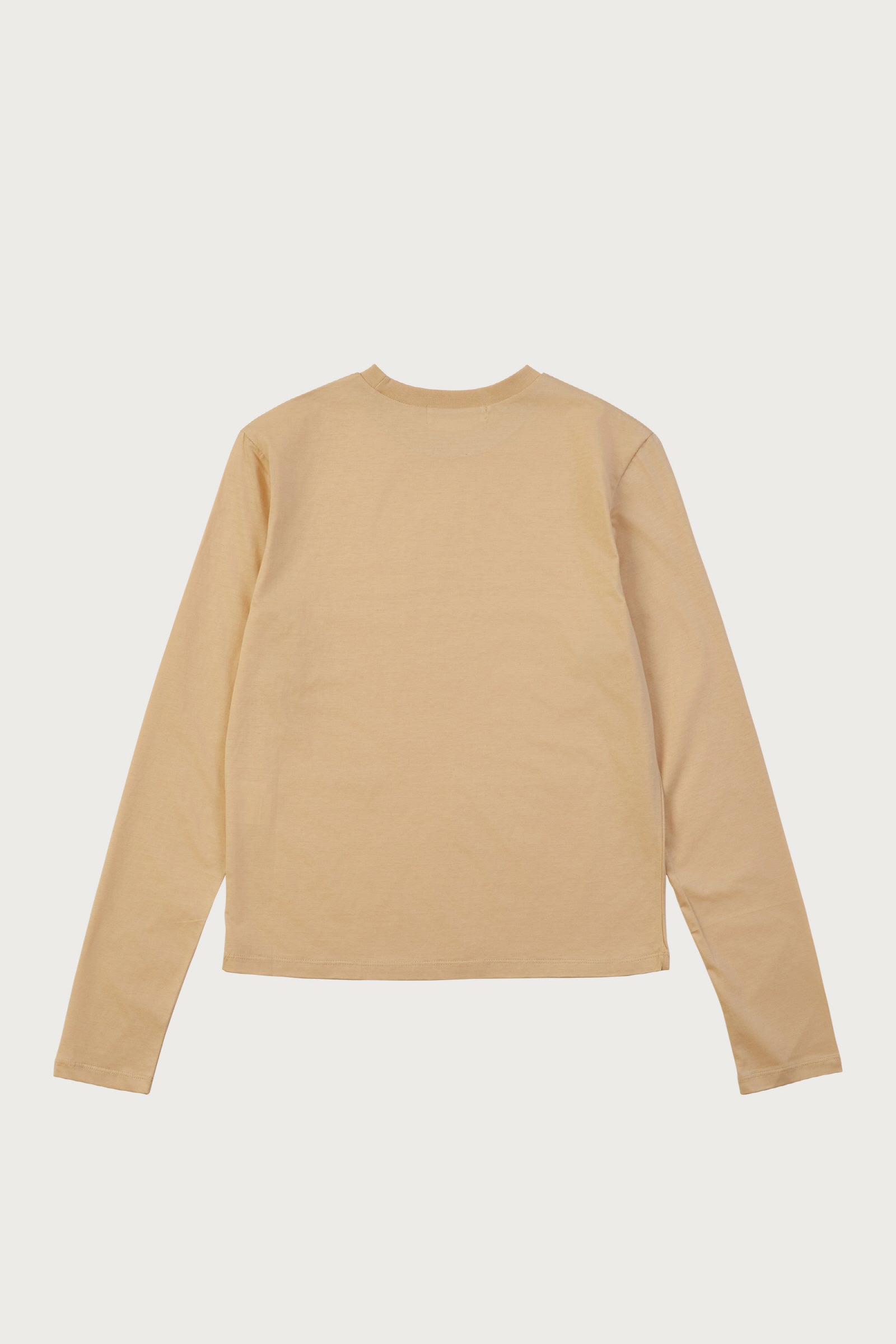 TEE-SHIRT MANCHES LONGUES_BEURRE
