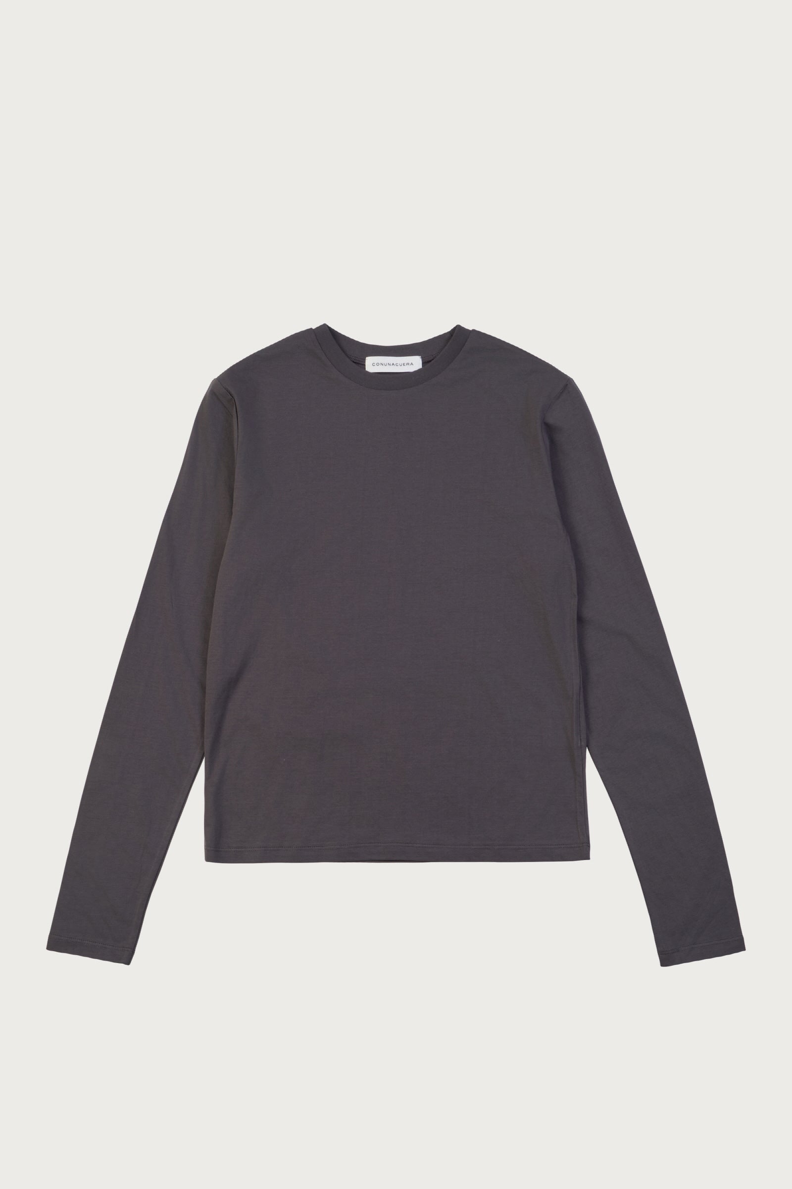TEE-SHIRT MANCHES LONGUES_CHARBON