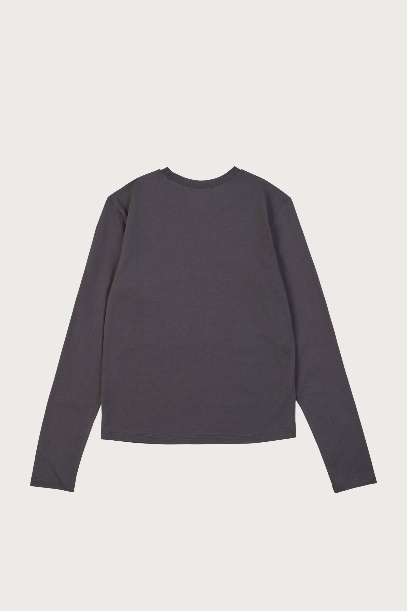 TEE-SHIRT MANCHES LONGUES_CHARBON