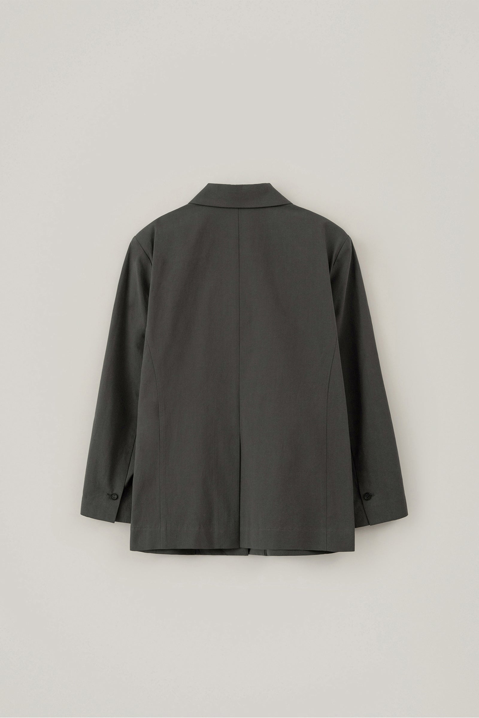 LINEN OVERSIZED JACKET_CHARCOAL