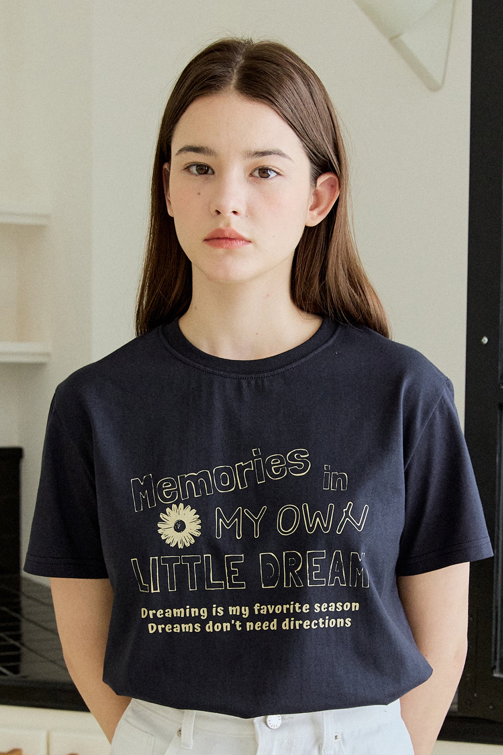 MEMORIES PRINT T-SHIRT_CHARCOAL