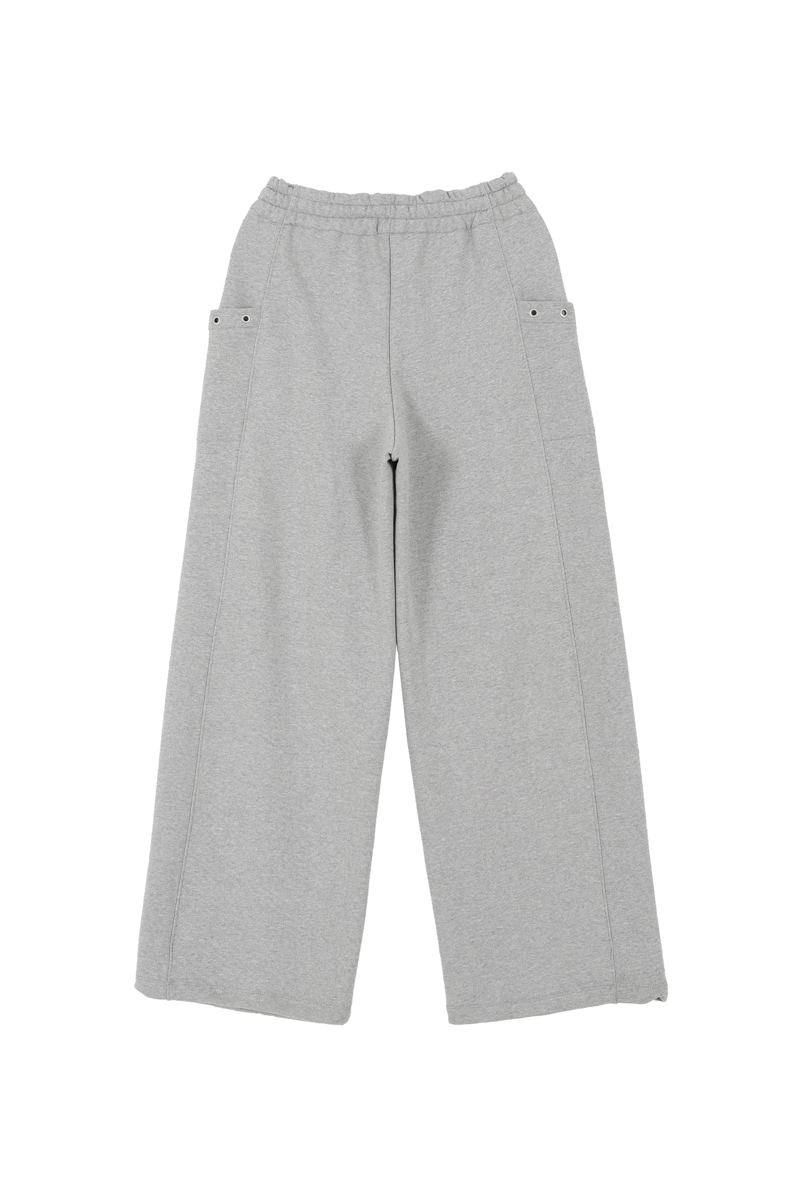 COLOR FLIP SWEATPANTS_MELANGE GRAY