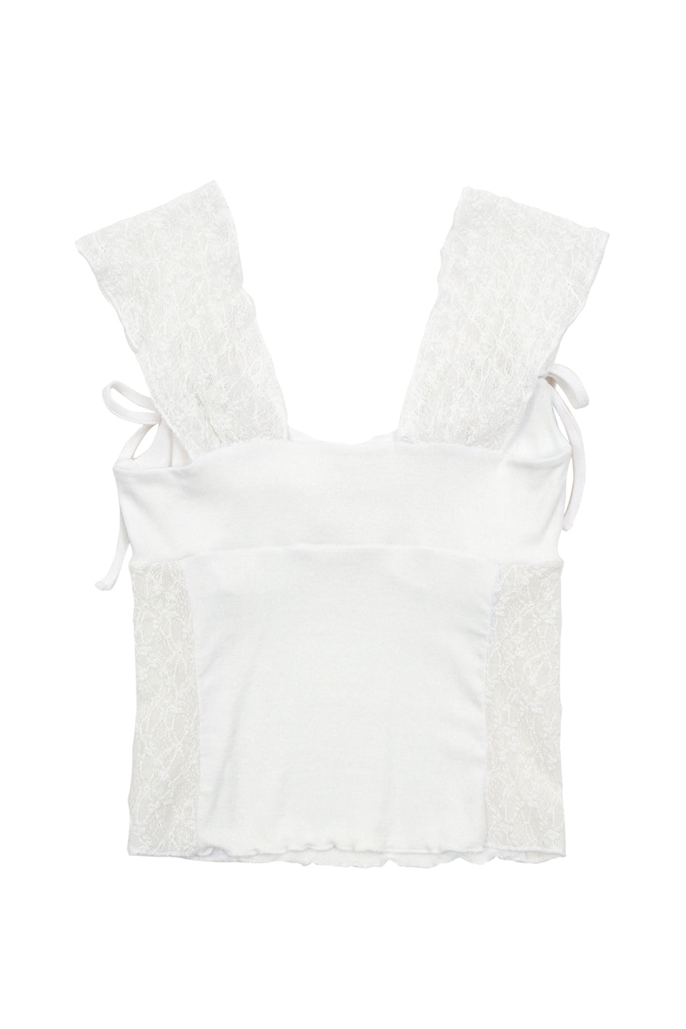 ROMANTIC RIBBON T_WHITE