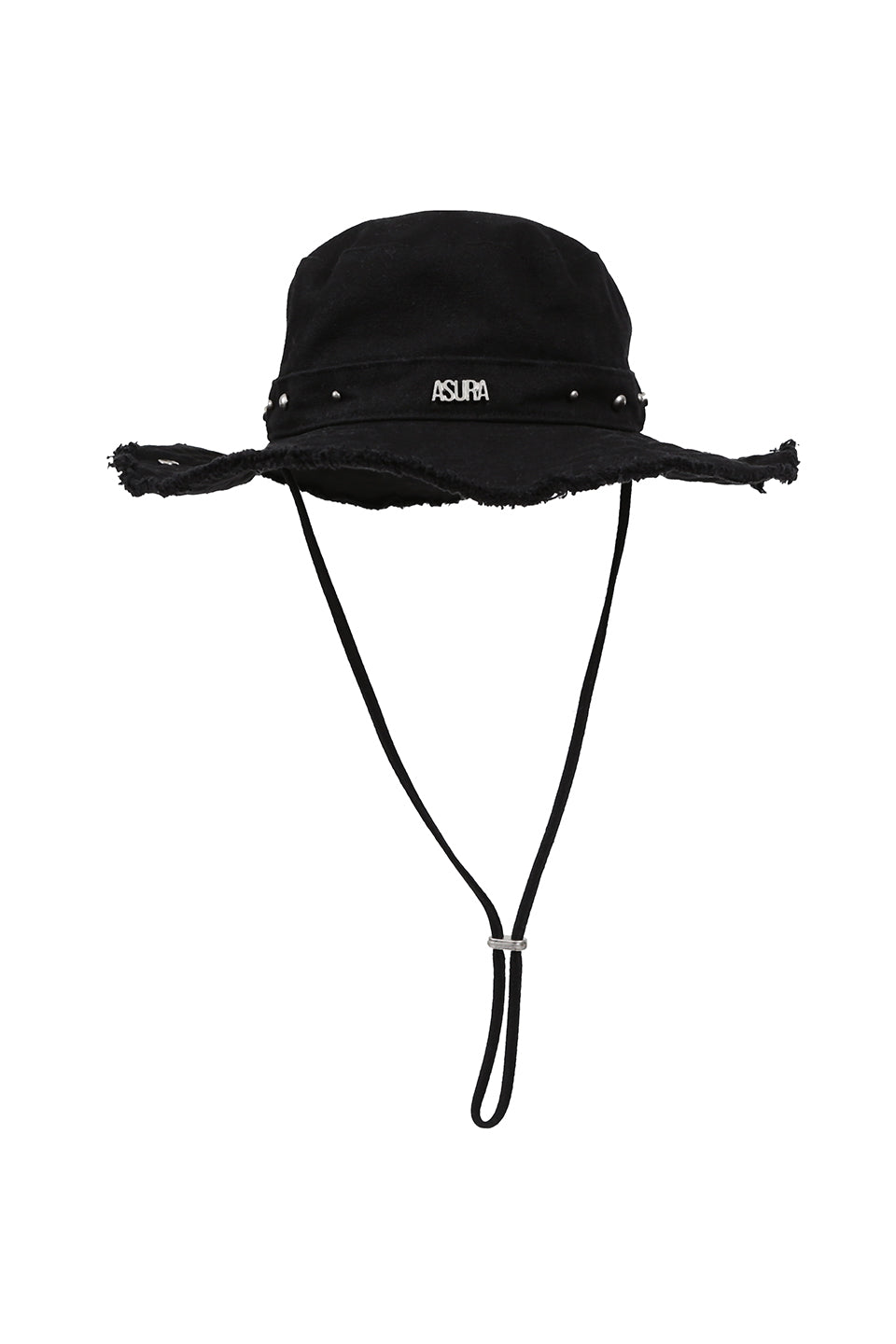 STUD COTTON HAT_BLACK