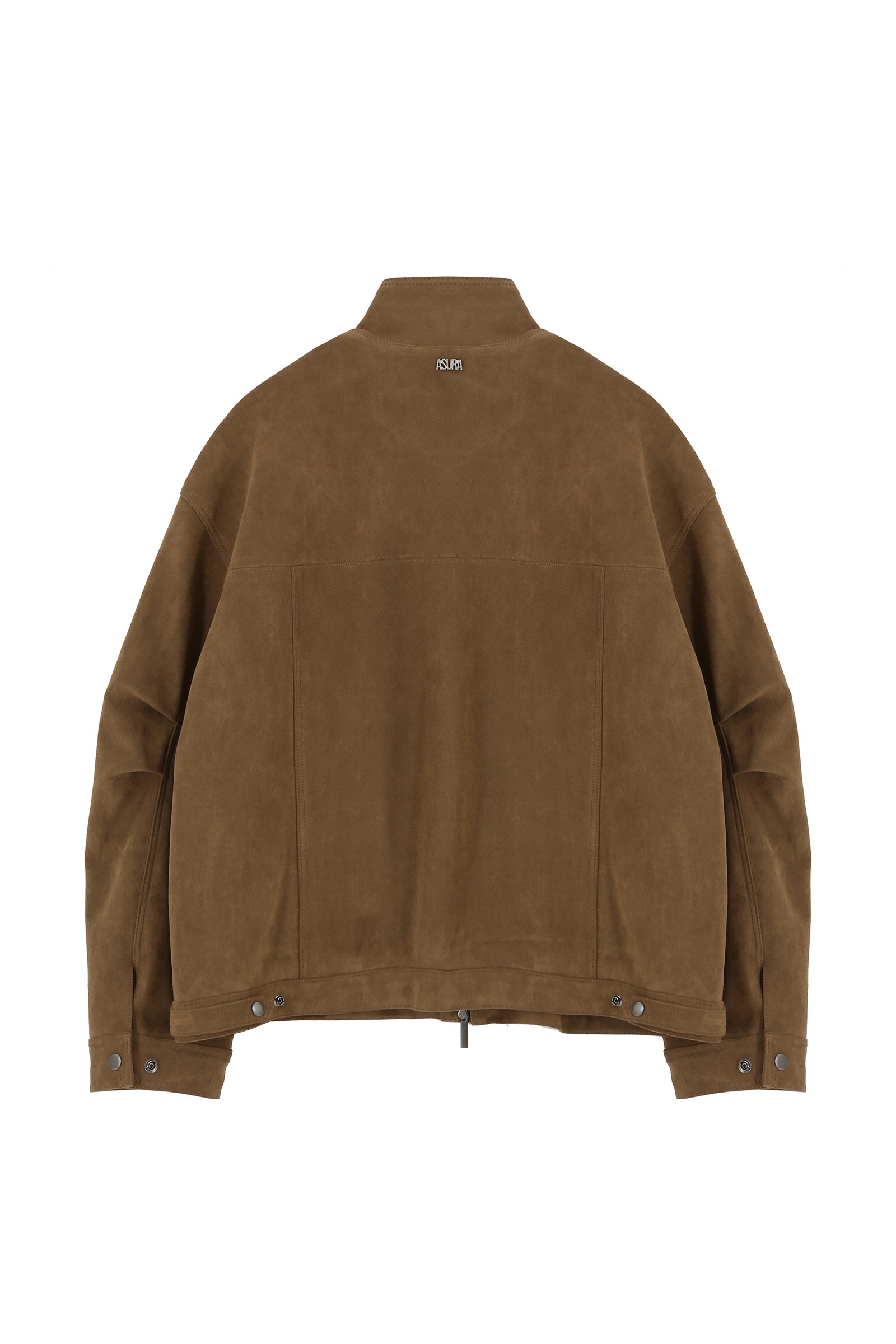 DUAL CONTRAST JACKET_BROWN