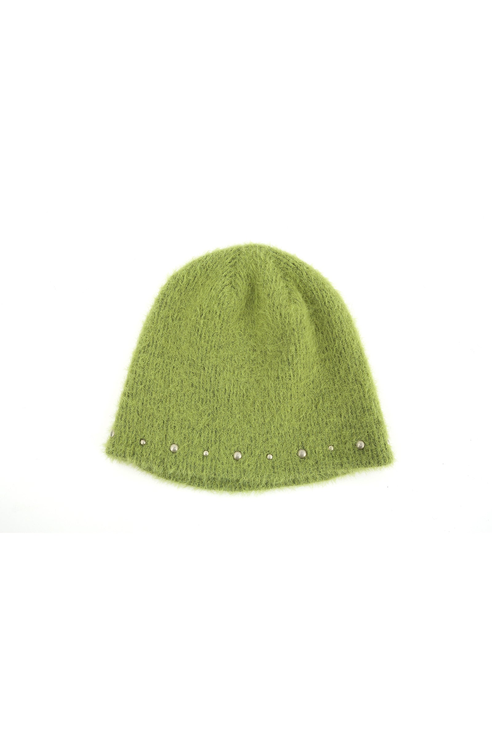 EDGE STUD KNIT BEANIE_GREEN