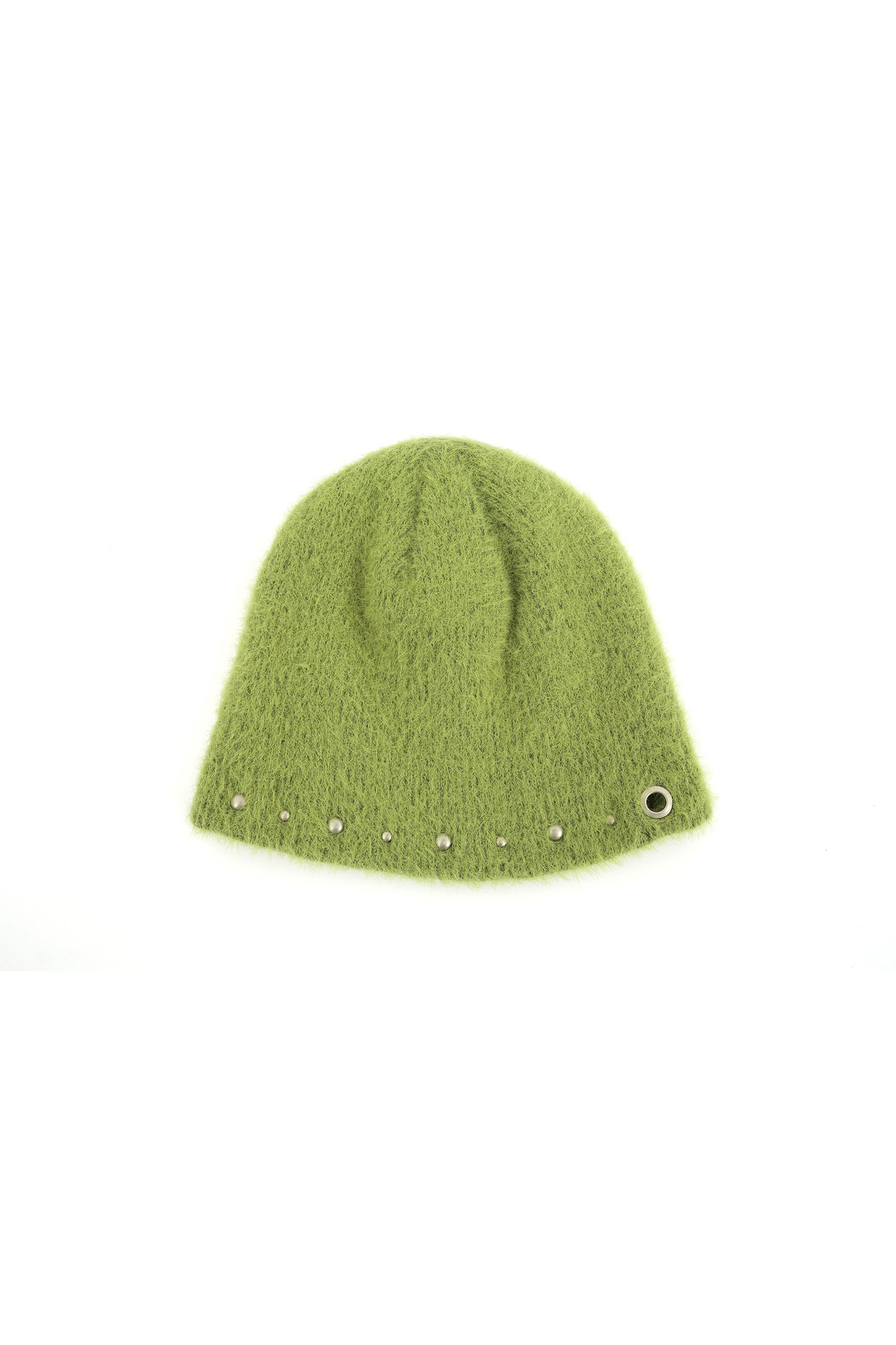 EDGE STUD KNIT BEANIE_GREEN