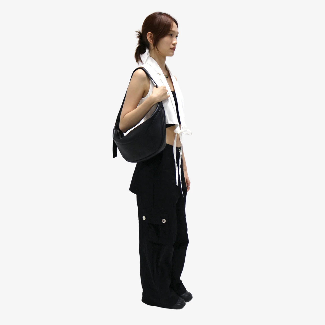 MANDU CROSSBODY BAG_BLACK