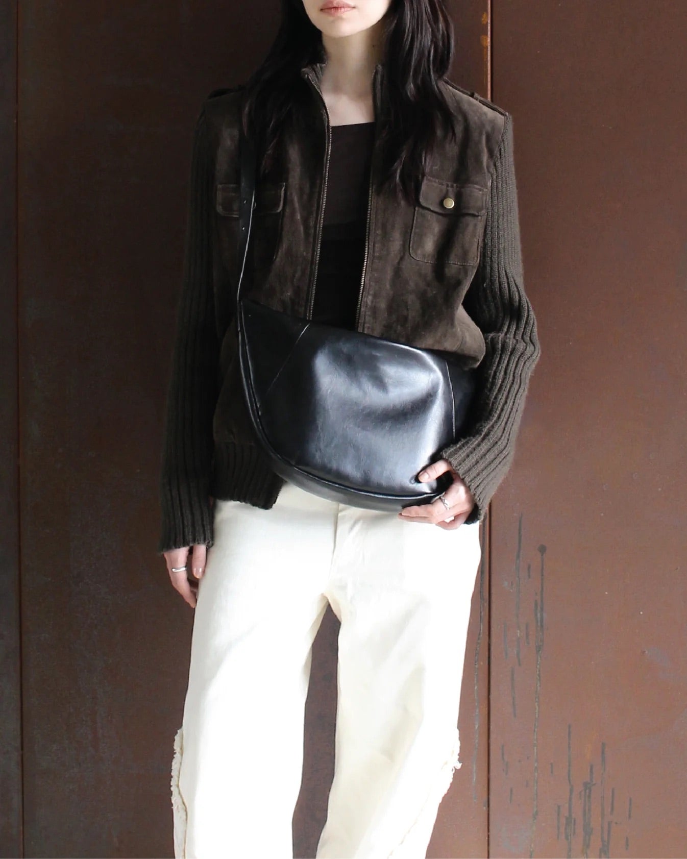 MANDU CROSSBODY BAG_BLACK