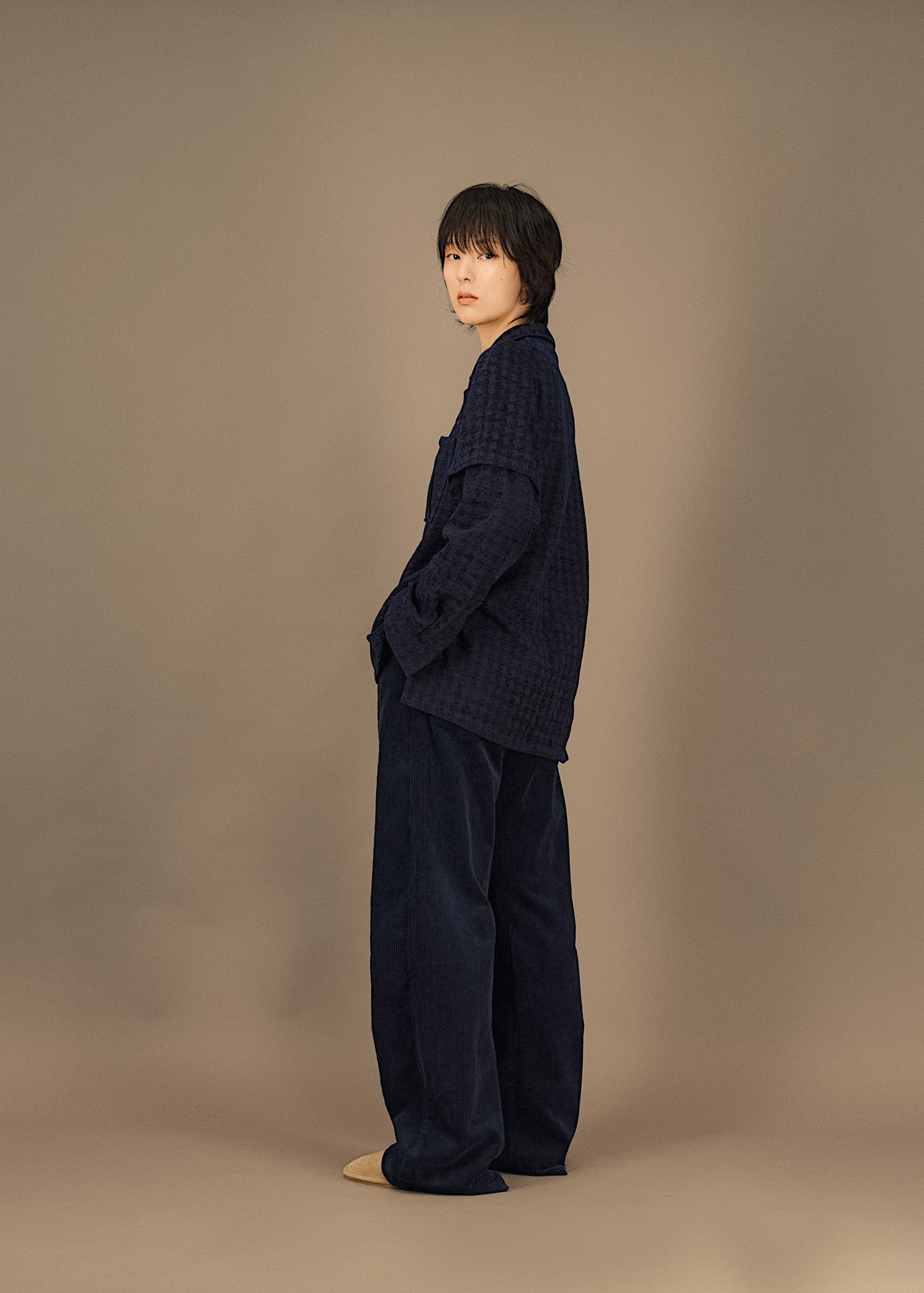 CHEMISE FAIRAN_BLEU ARDOISE