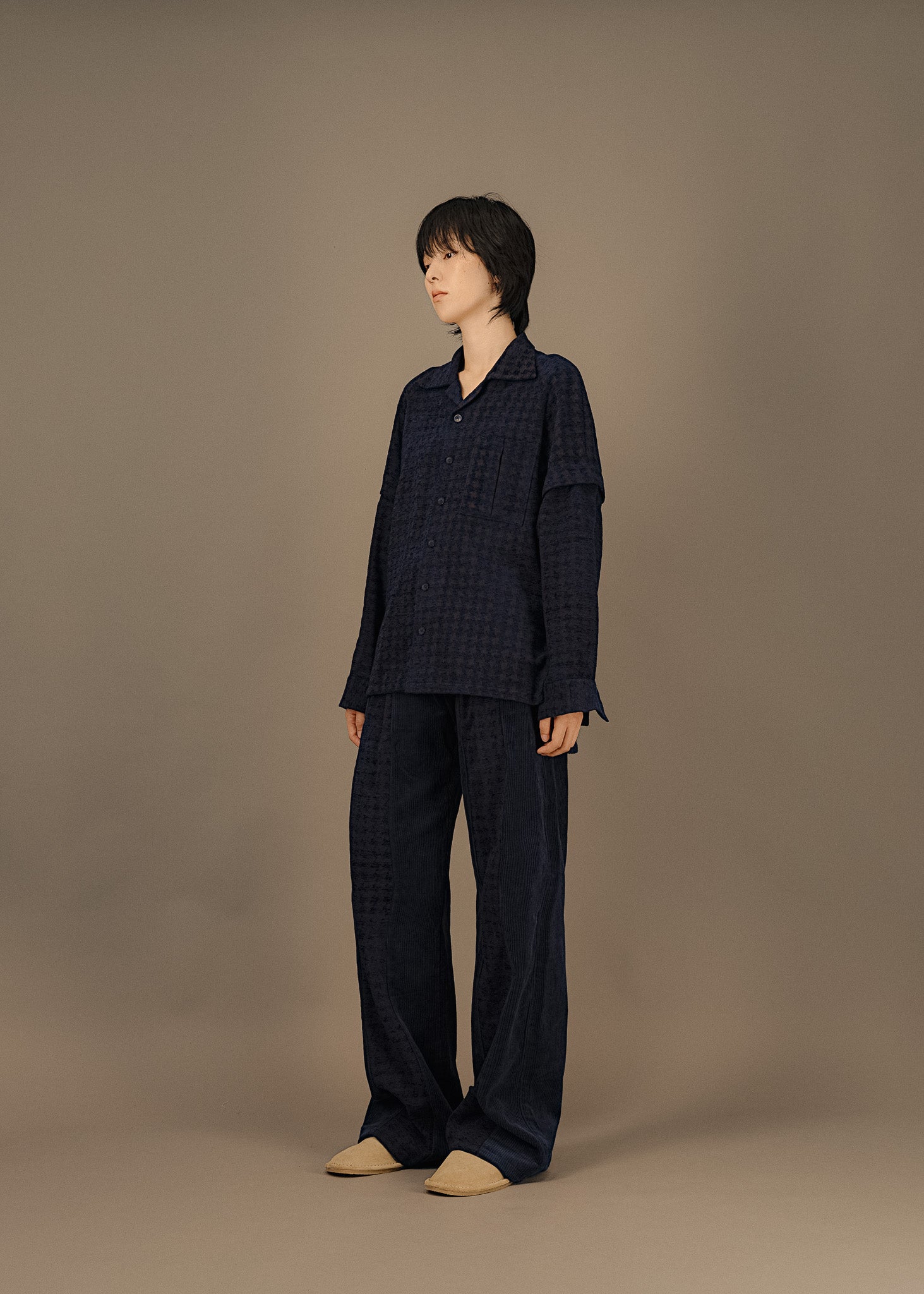 CHEMISE FAIRAN_BLEU ARDOISE