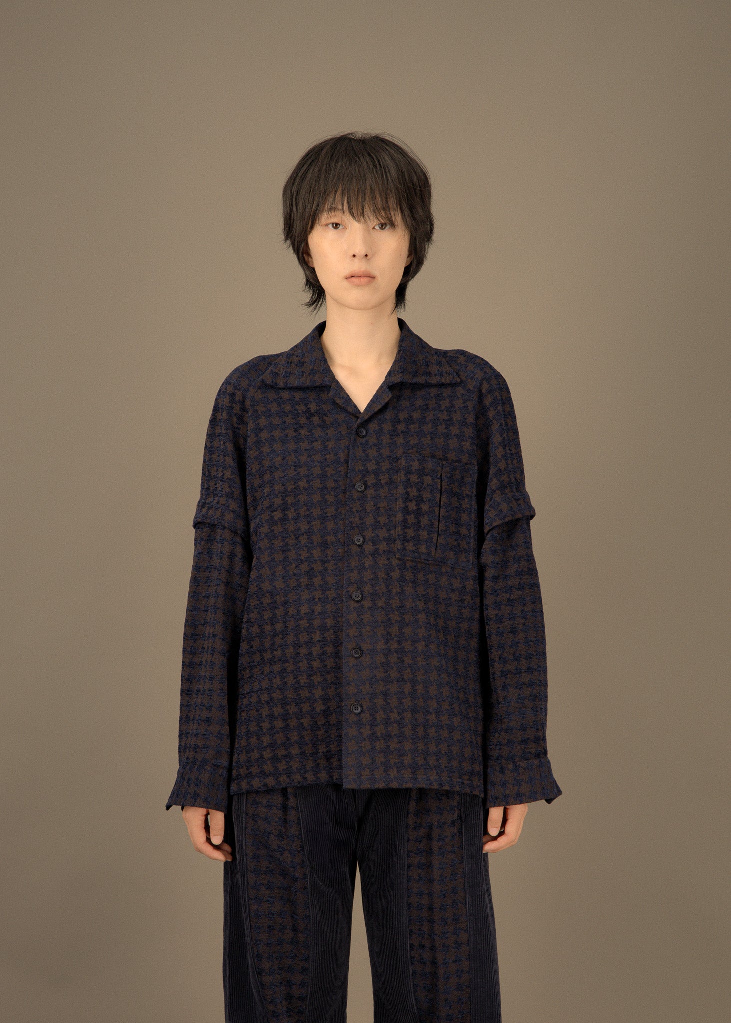 CHEMISE FAIRAN_BLEU ARDOISE