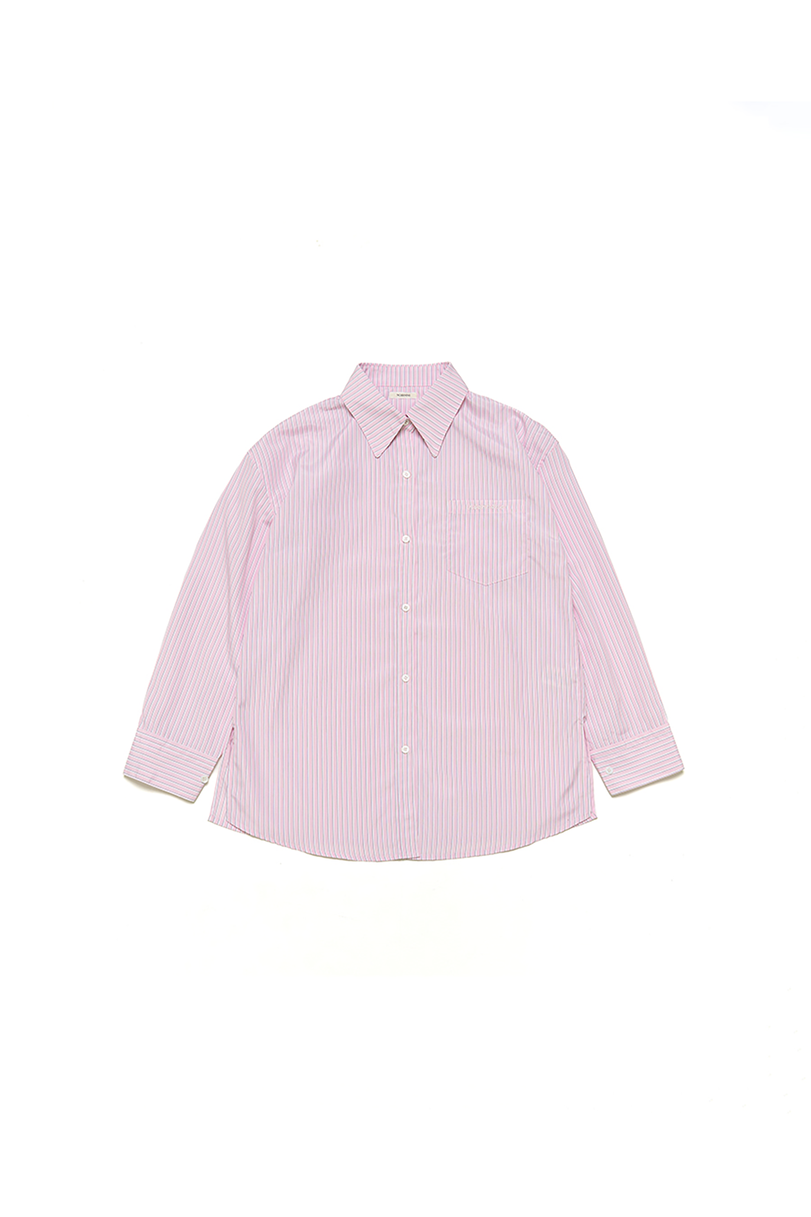 MULTI STRIPE COTTON SHIRTS_PINK