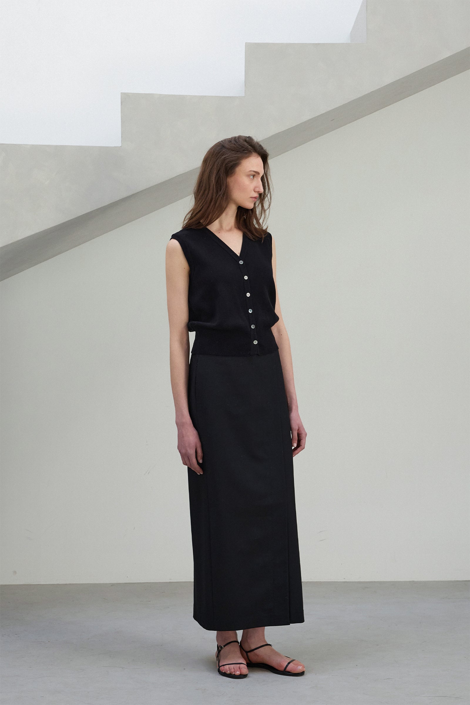 JUPE PORTEFEUILLE MAXI_NOIR