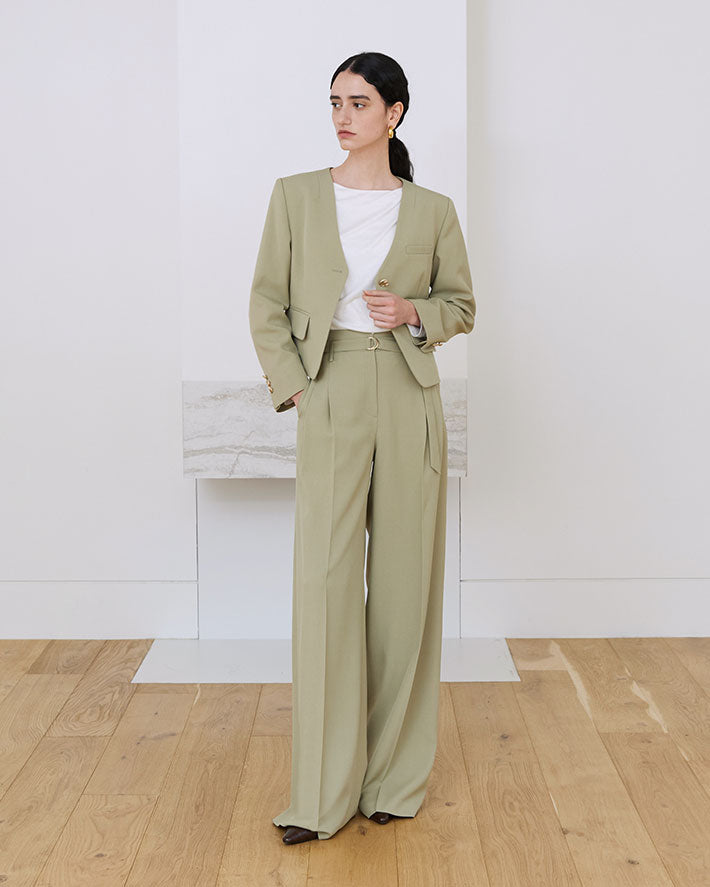 VESTE SANS COL SIERRA_KAKI