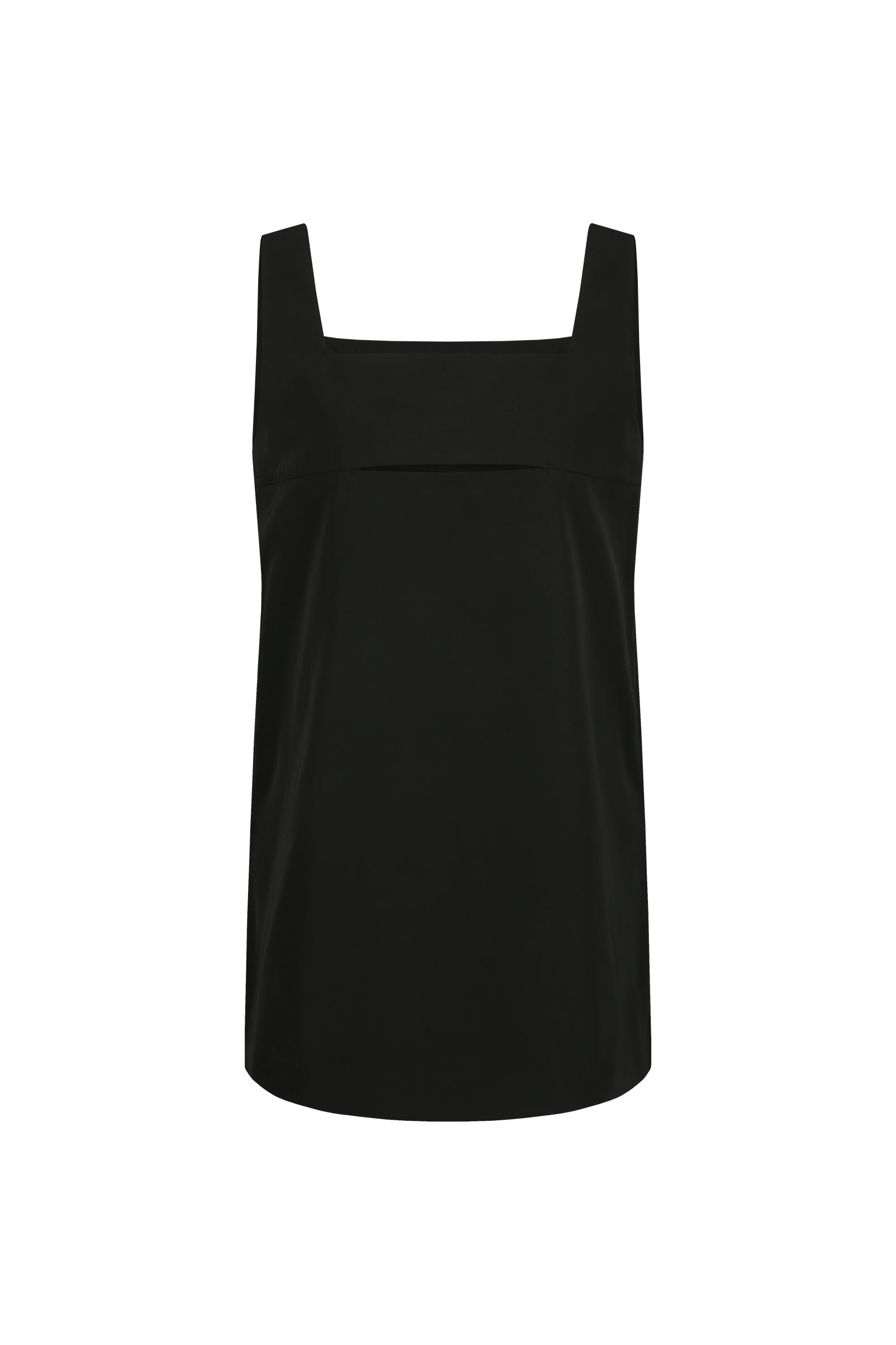 SLEEVELESS MINI DRESS_NOIR