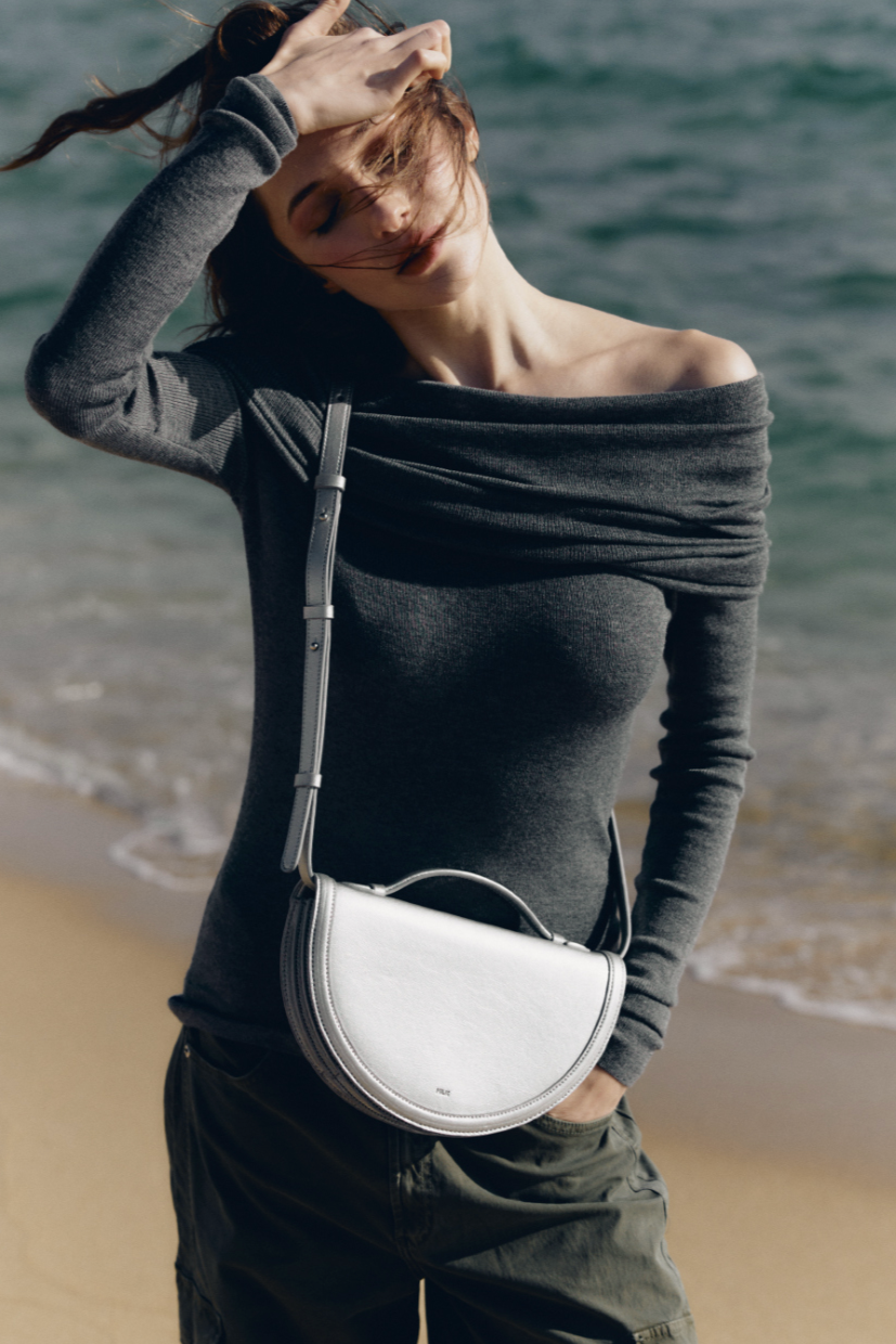25SS BANDAL 2WAY BAG_SILVER