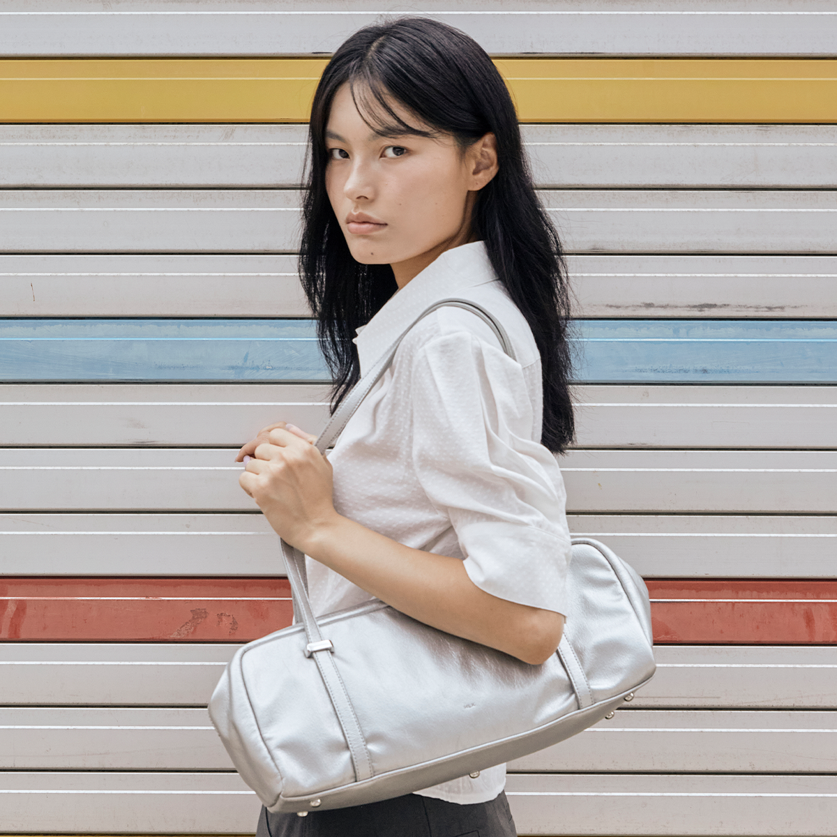 UNNI SHOULDER BAG_SILVER
