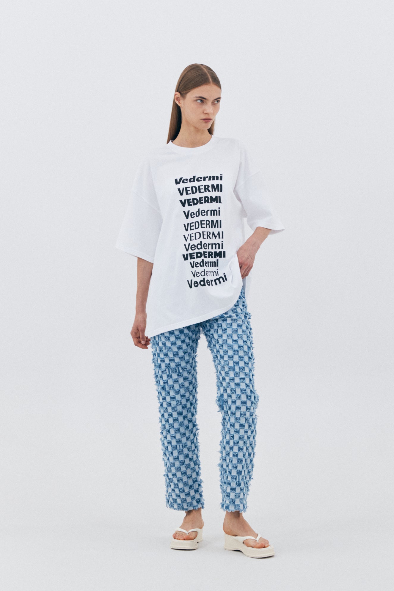 VEDERMI LOGO T-SHIRT_WHITE