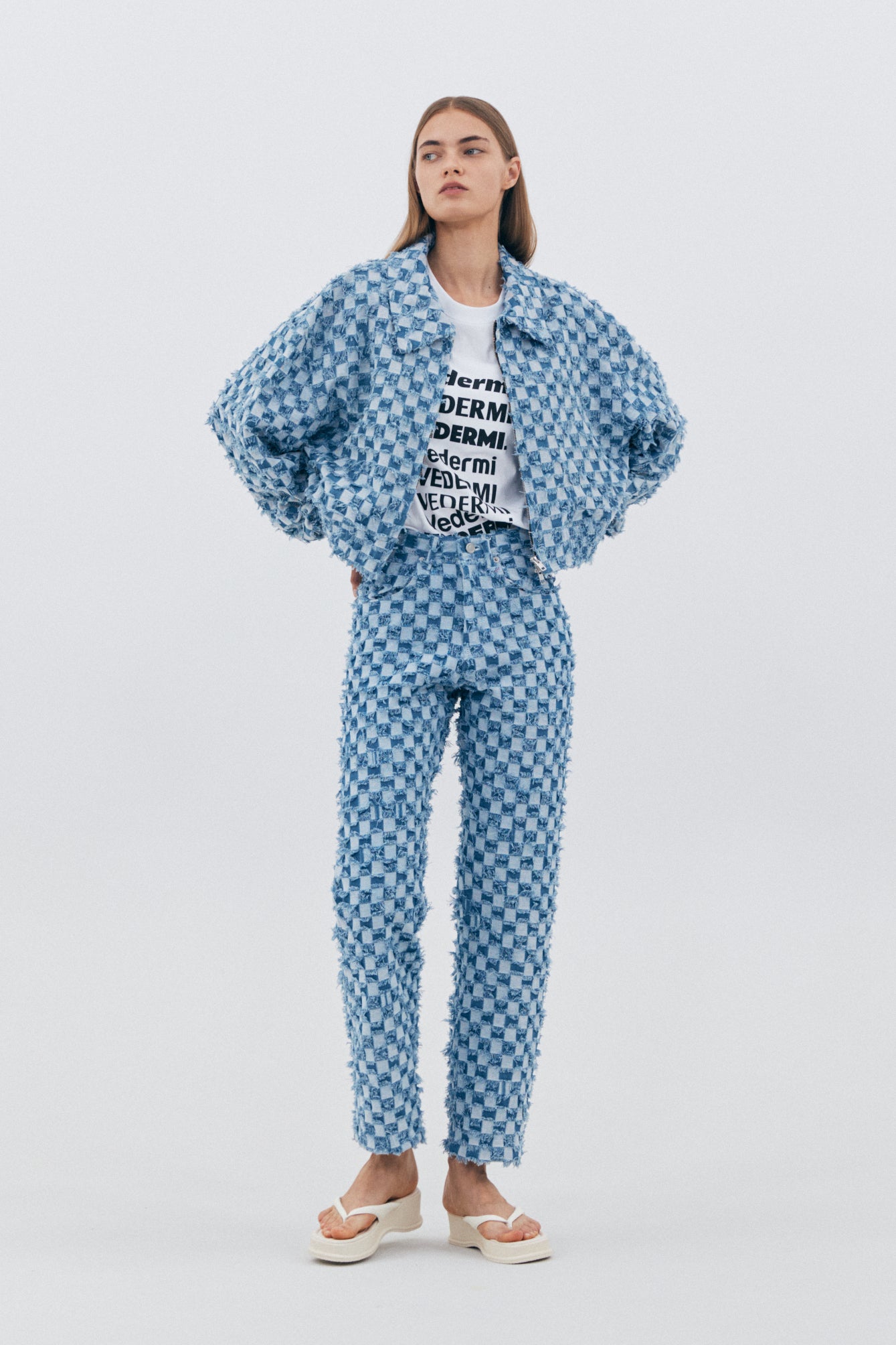 BLOCK DENIM PANTS_BLUE