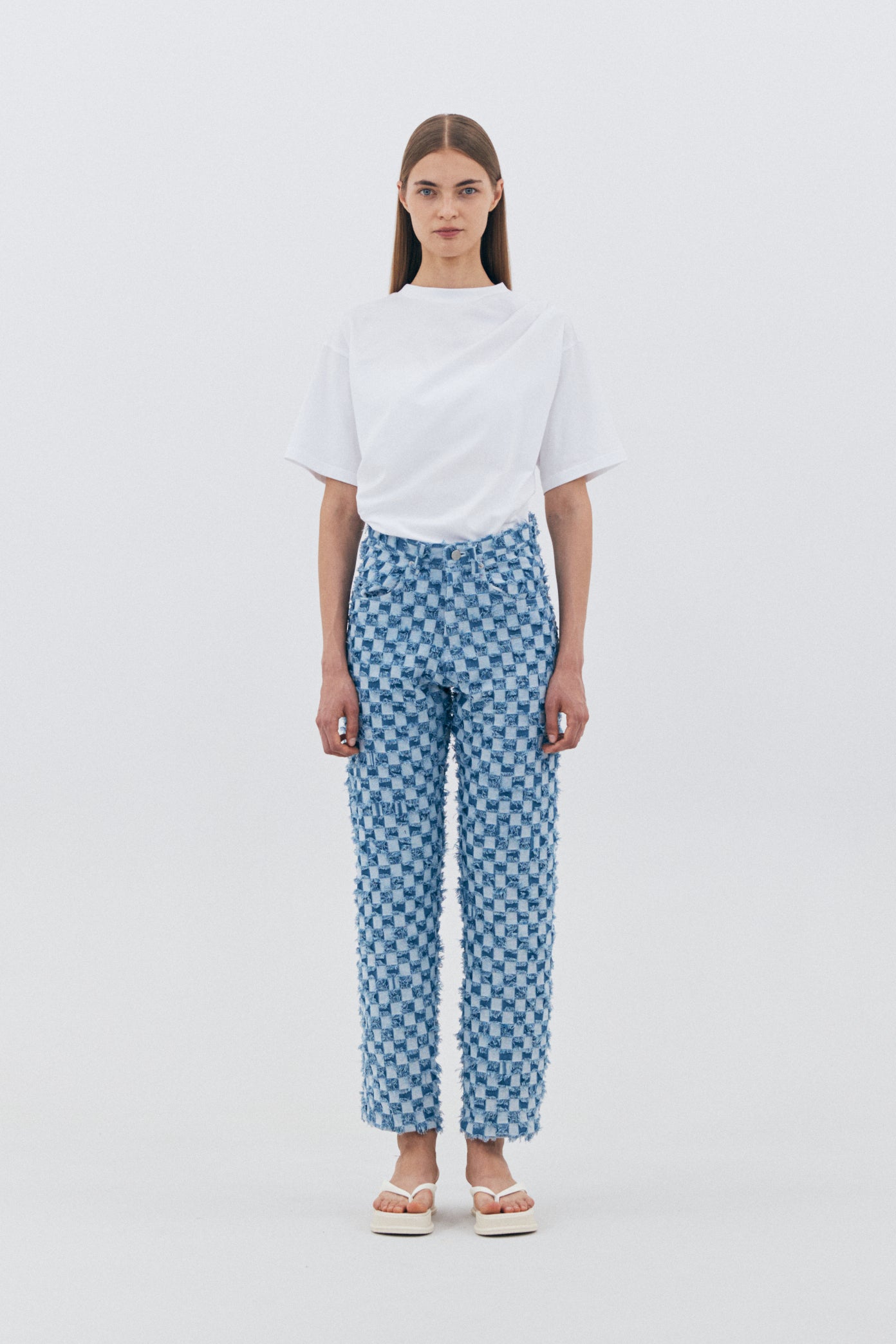 TUCK T SHIRT_WHITE