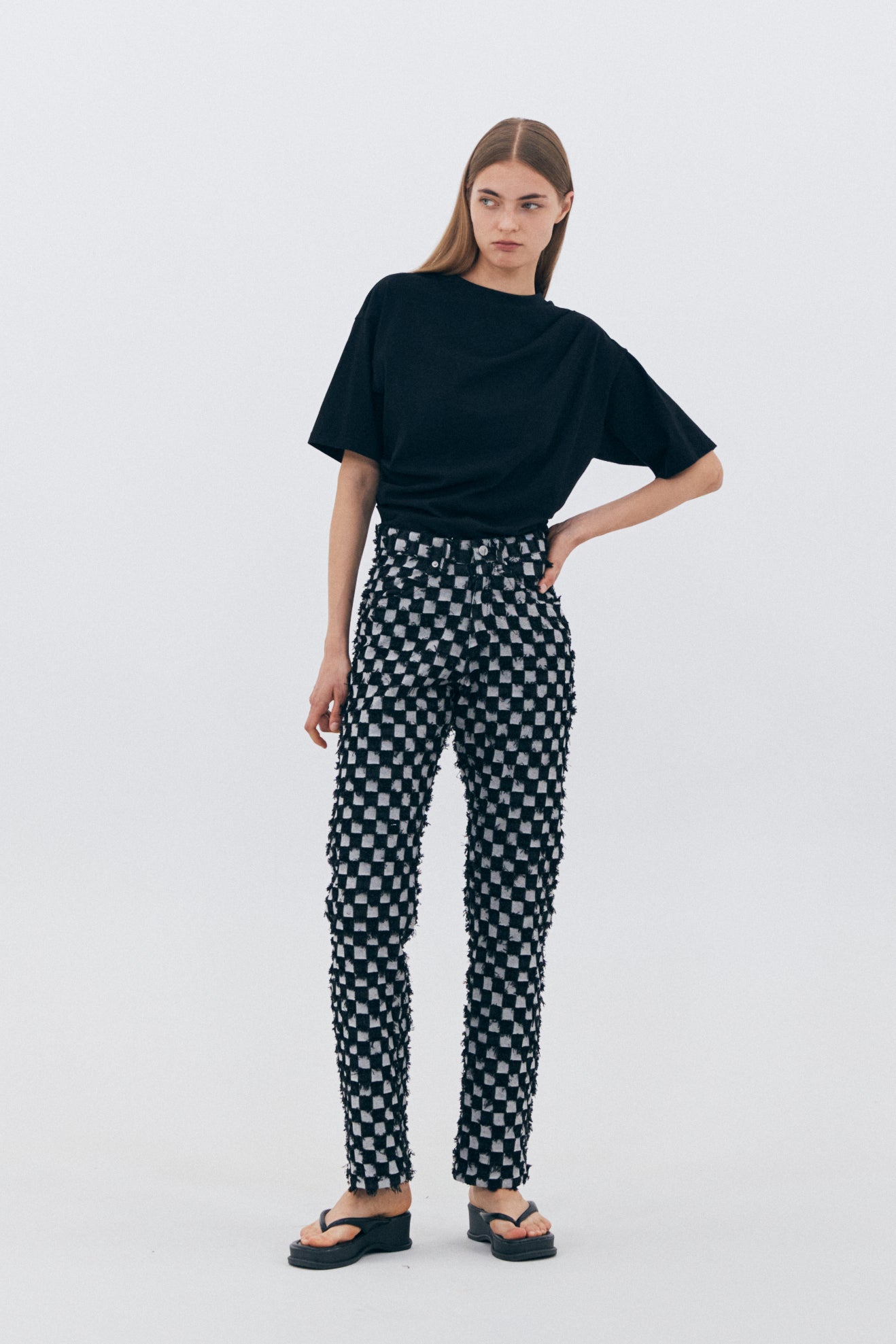 TUCK T SHIRT_BLACK