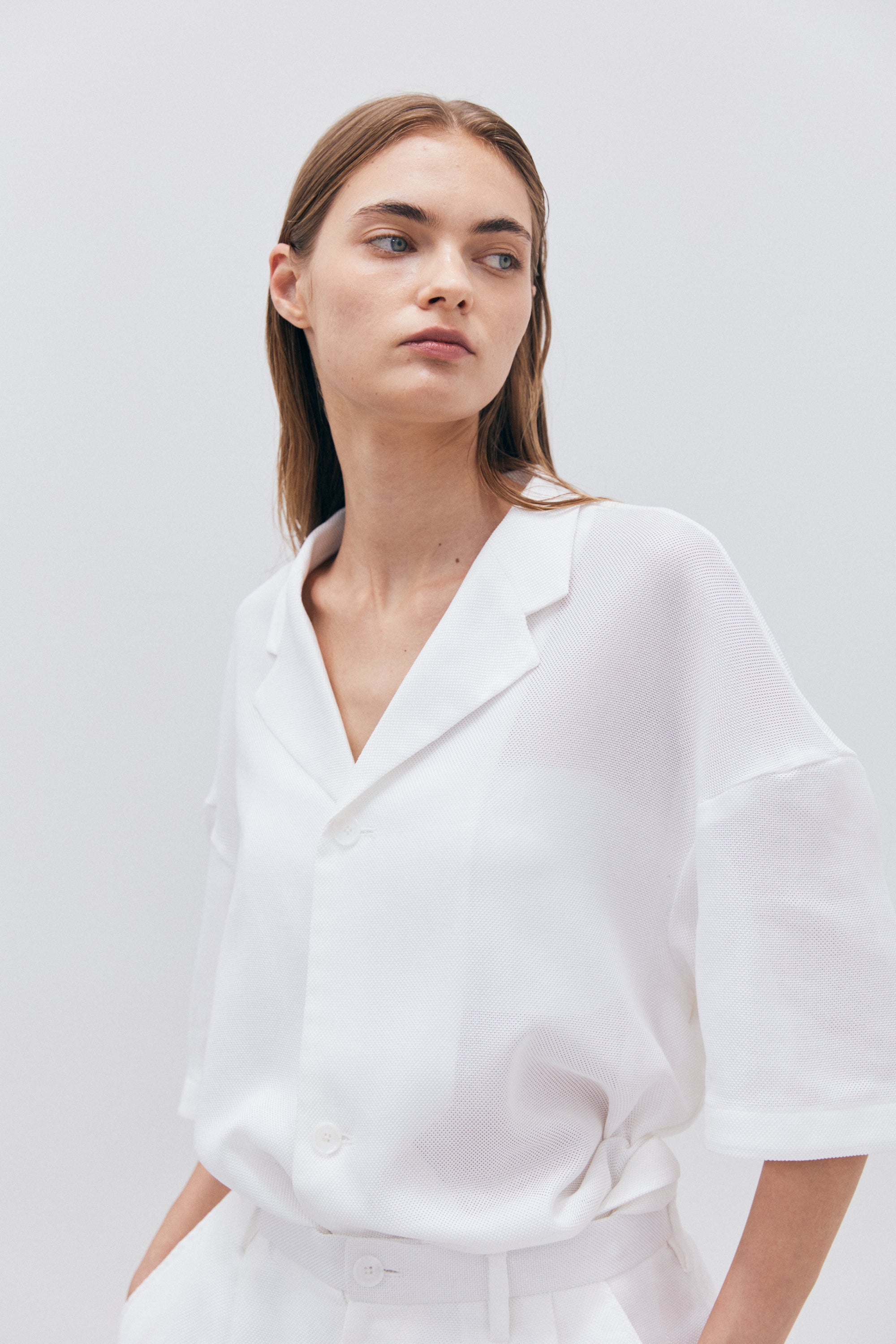 SUMMER COTTON SHIRT JACKET_WHITE