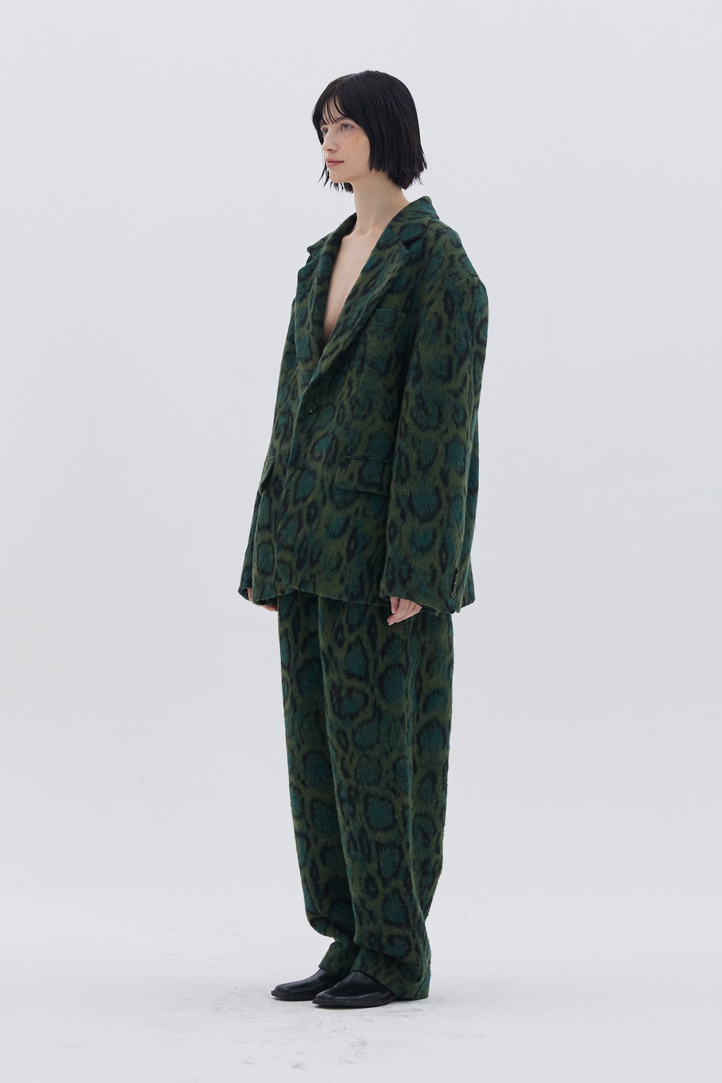 BLAZER OVERSIZE LÉOPARD_VERT