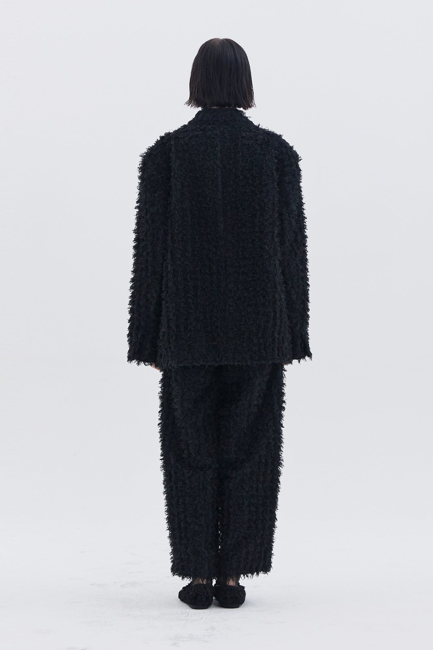 BLAZER EN TISSU DUVETEUX_NOIR