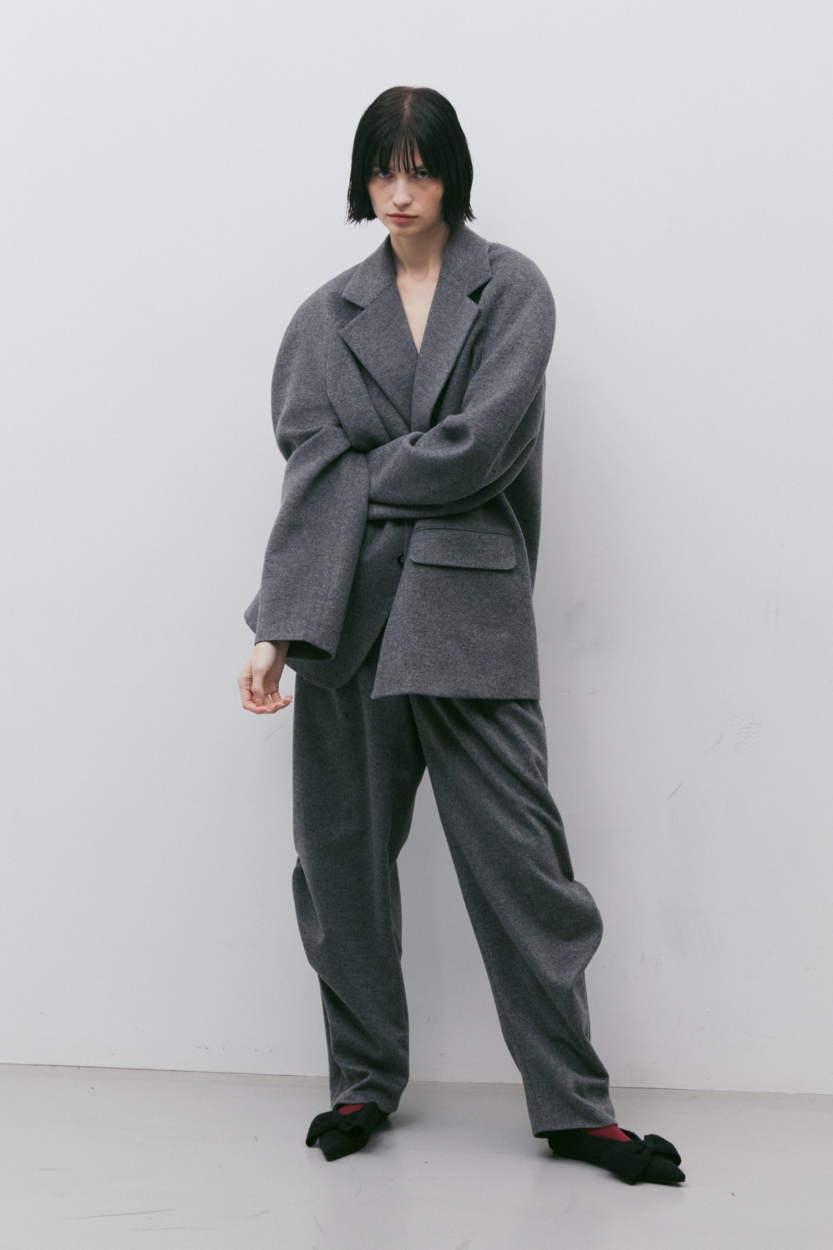 BLAZER RAGLAN OVERSIZE EN LAINE_GRIS