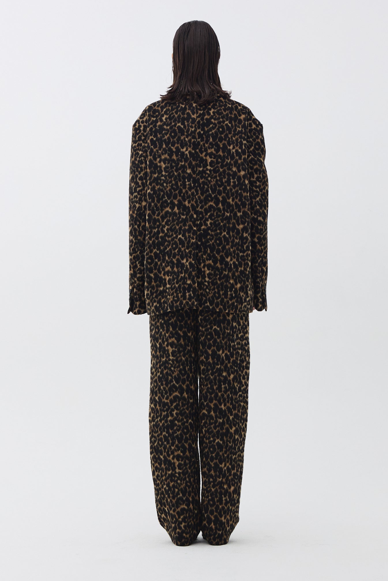 WOOL BLAZER_LEOPARD