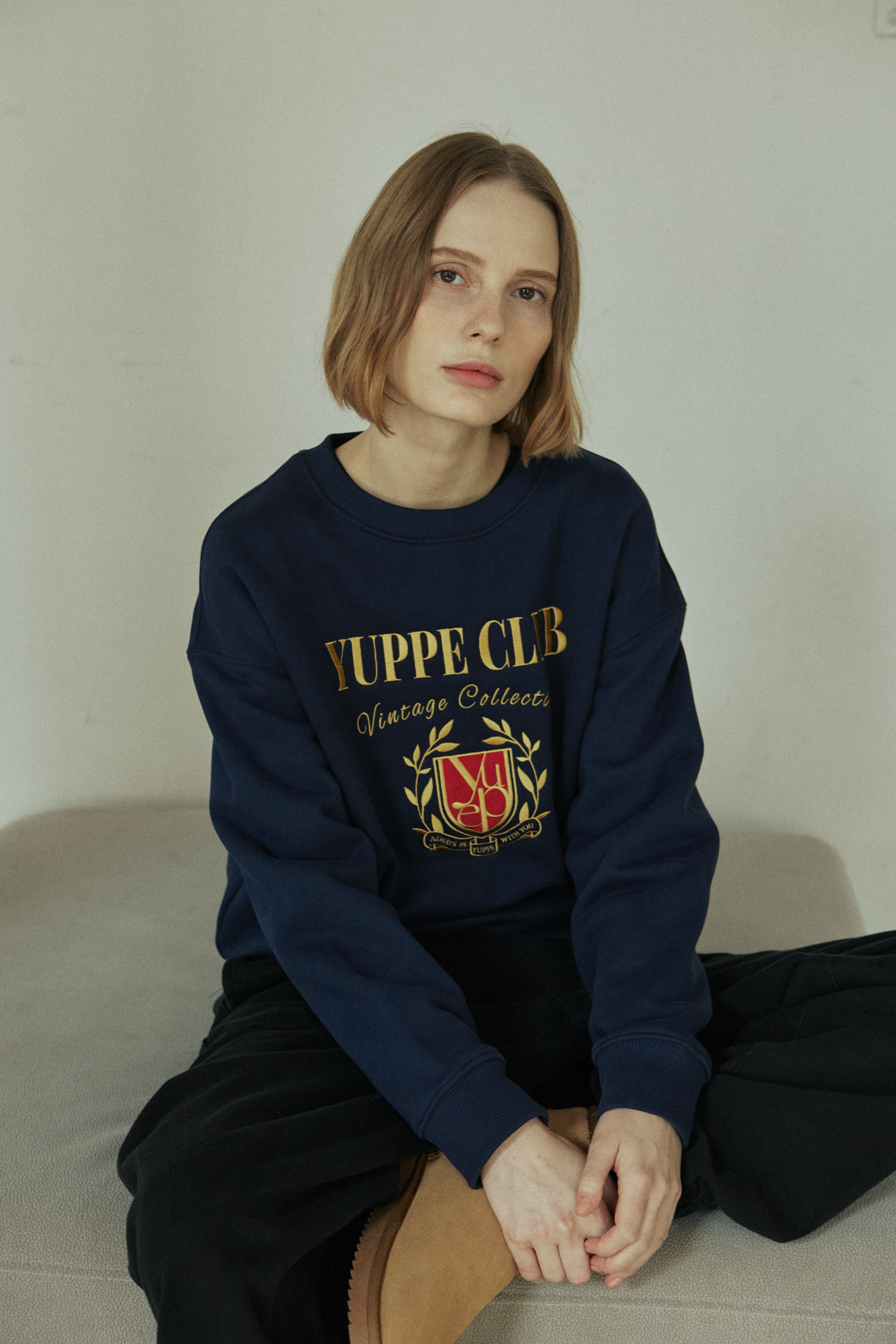 FLAG SWEATSHIRT_NAVY