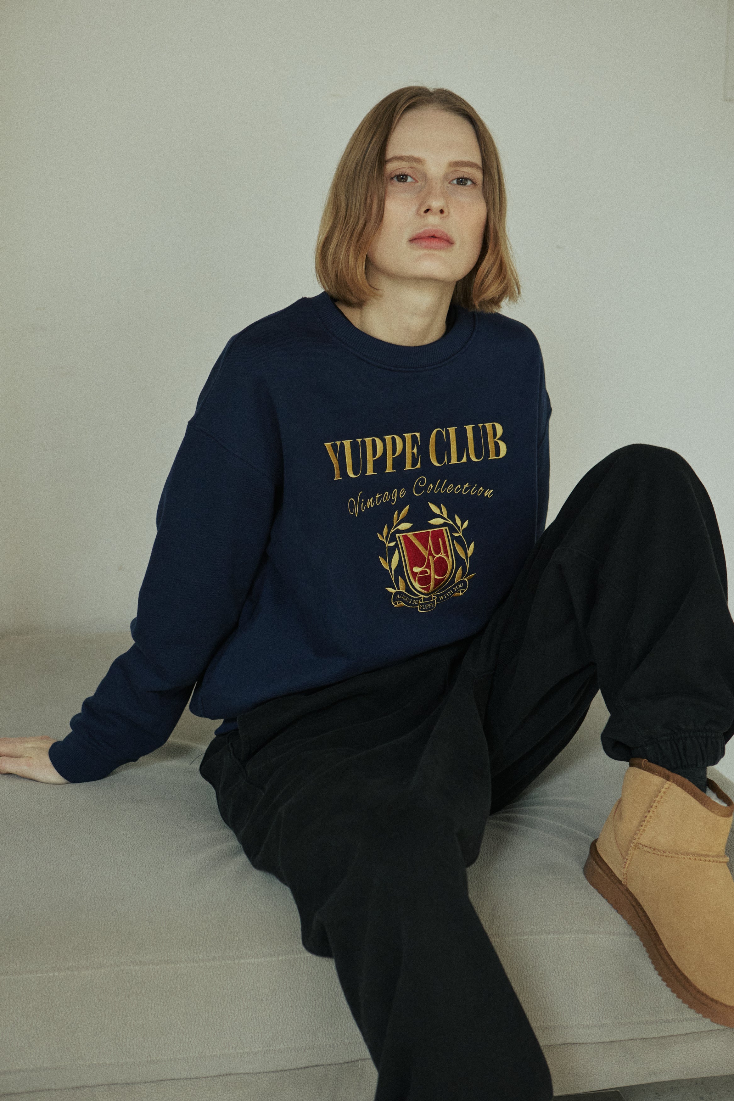 FLAG SWEATSHIRT_NAVY