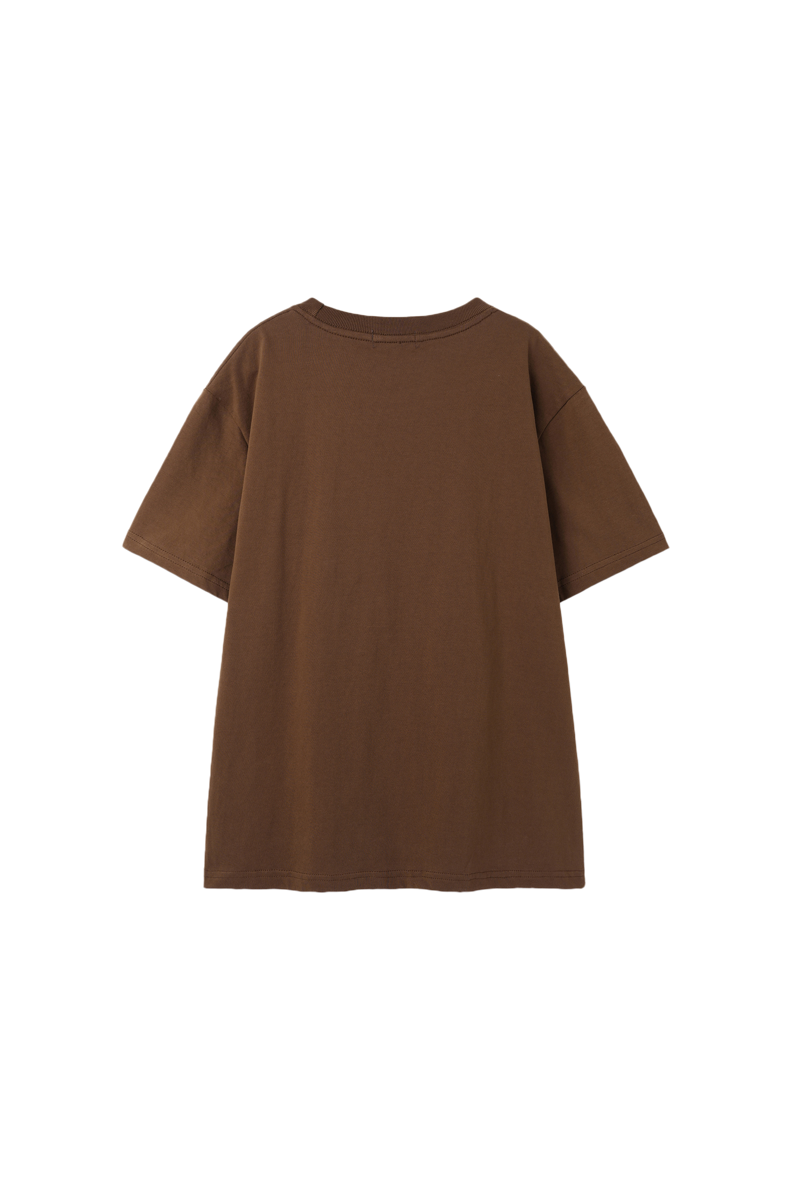TEE-SHIRT OURSON JOYEUX_MARRON