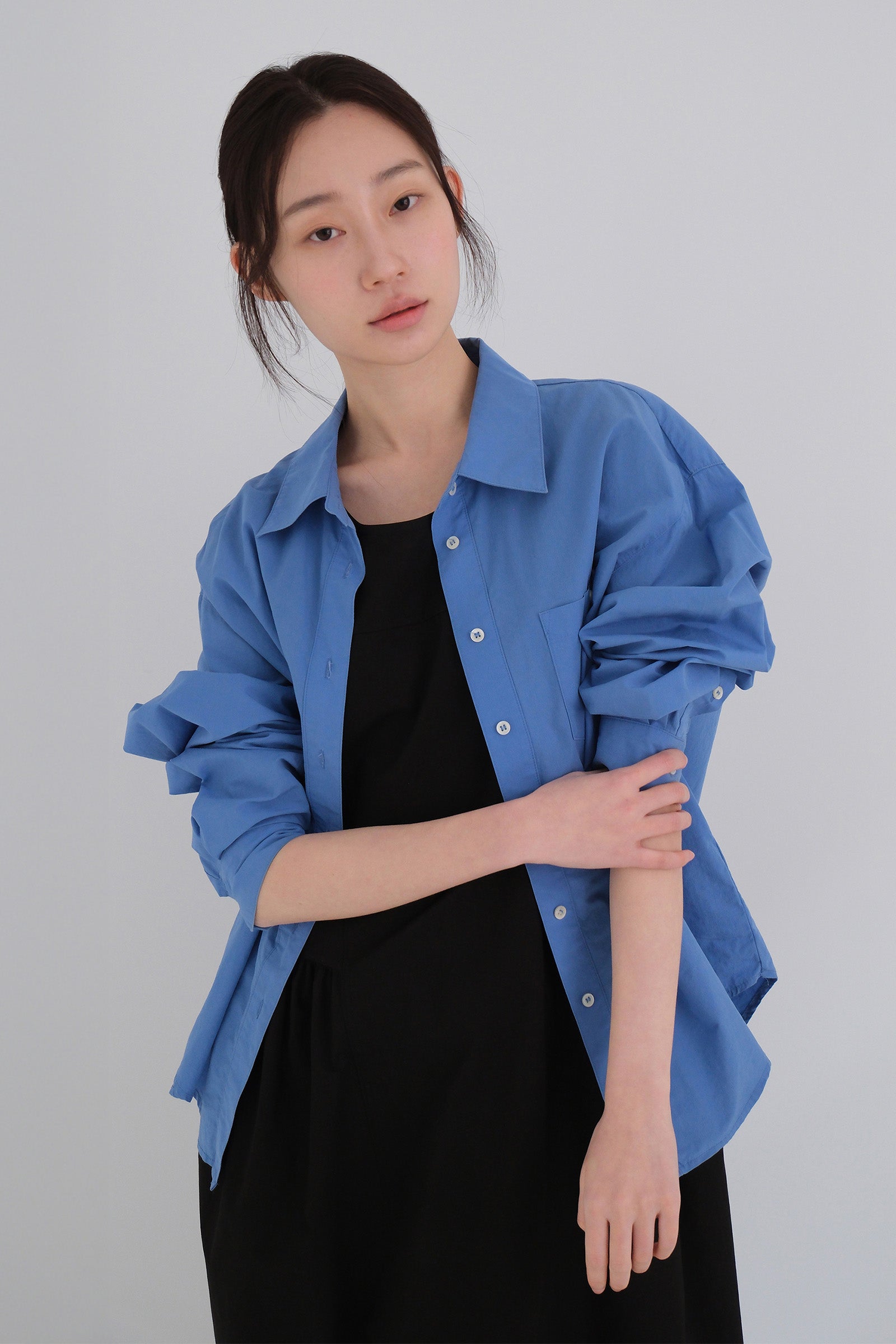 MOUI CHEMISE CLASSIQUE_BLEU