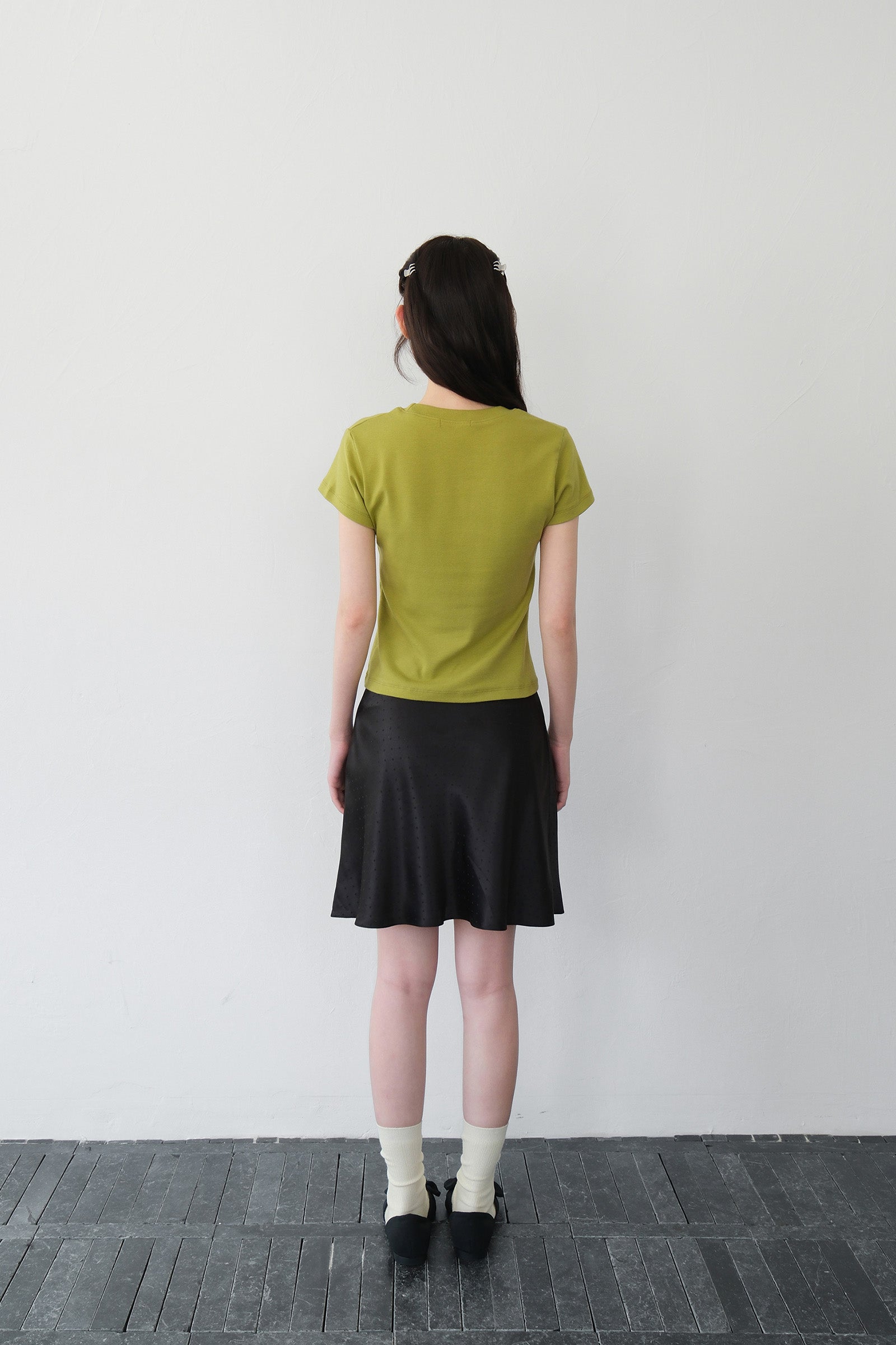 MOUI EASY COTTON T-SHIRT_OLIVE