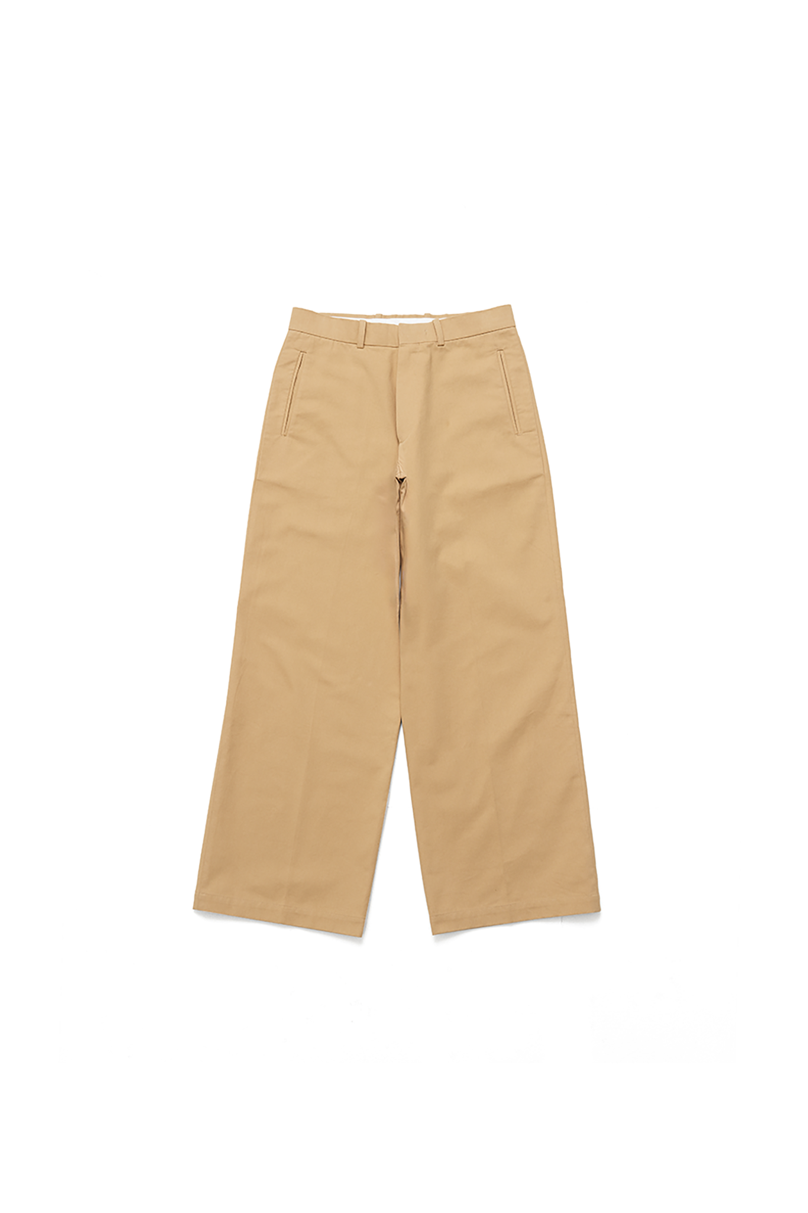 CLASSIC COTTON TROUSERS_BEIGE