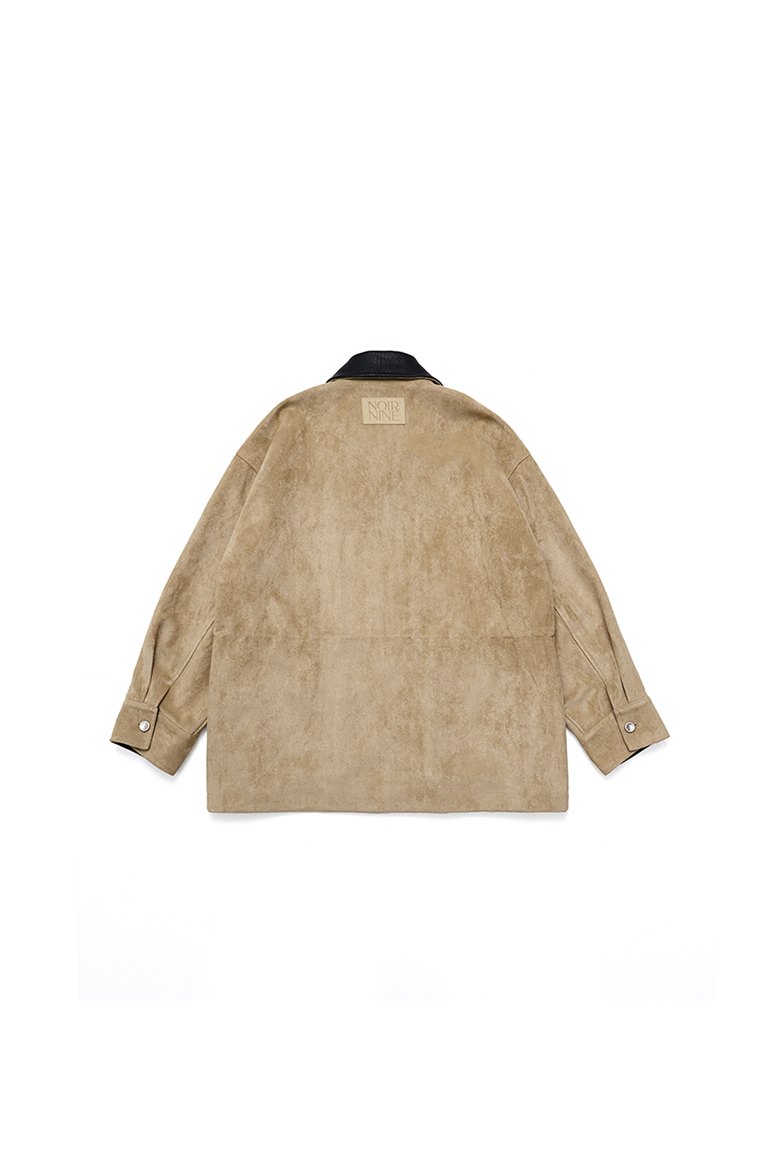 SUEDE WORK JACKET_BEIGE