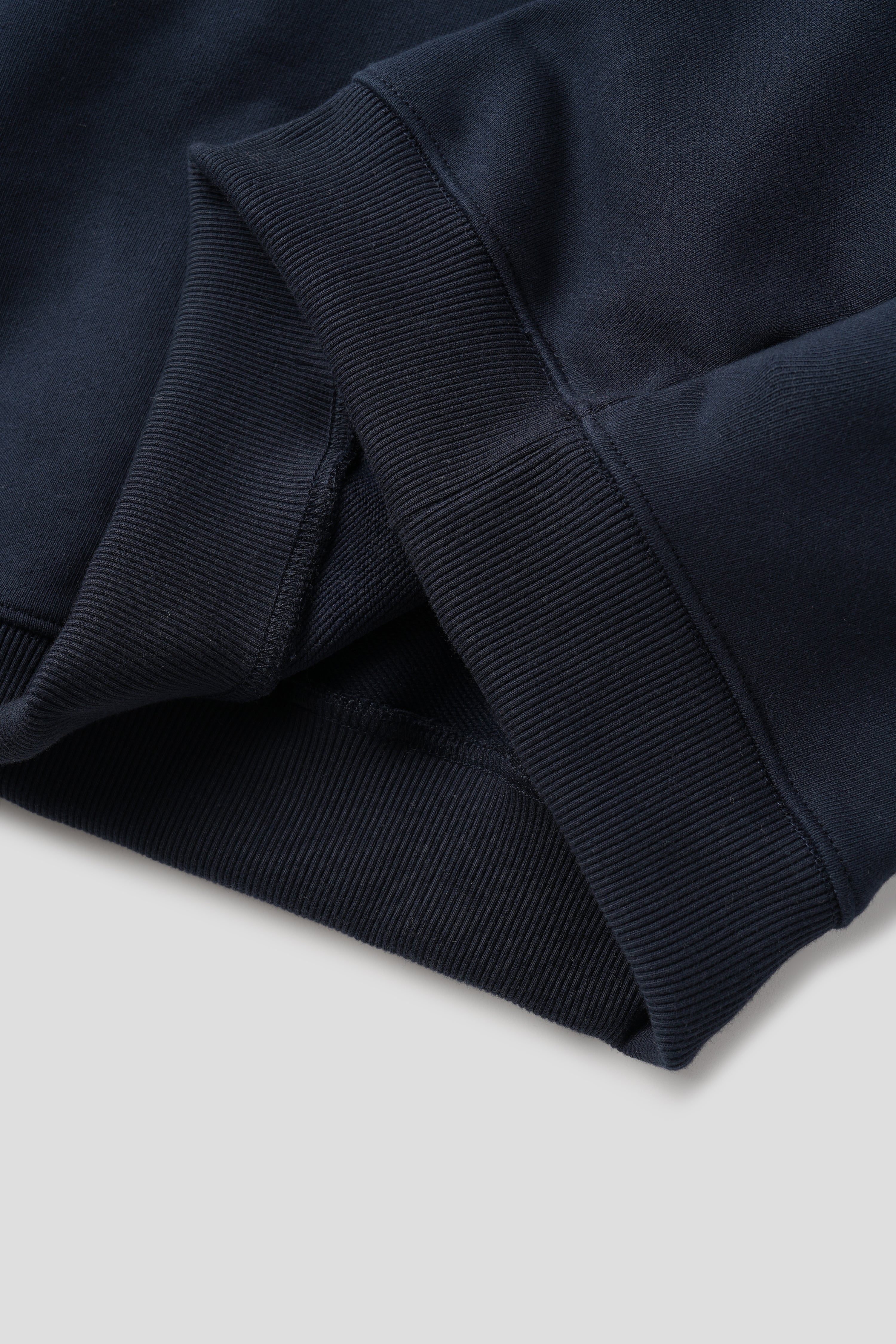 LEAF PRINT SWEATSHIRT_NAVY