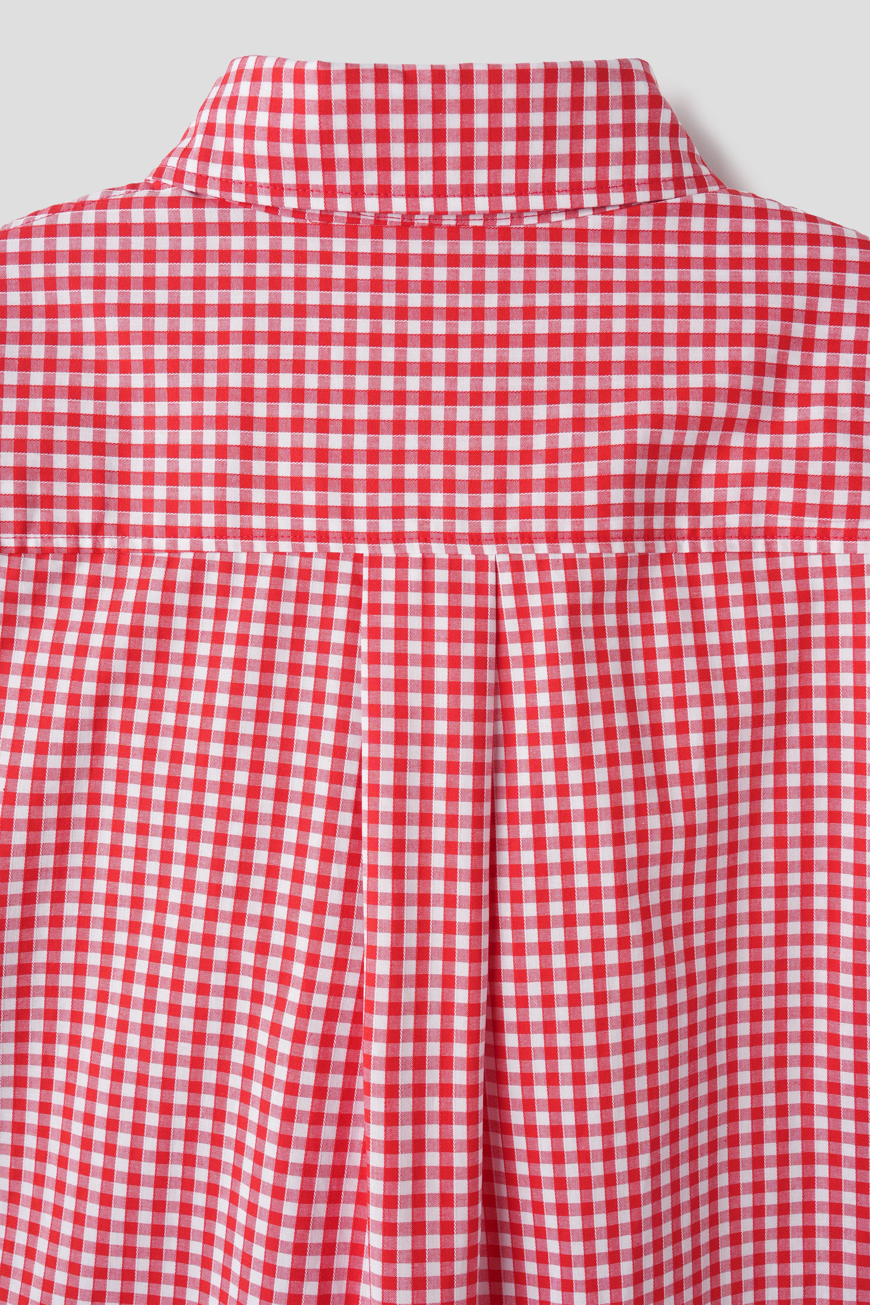 GINGHAM CHECK SHIRT_RED