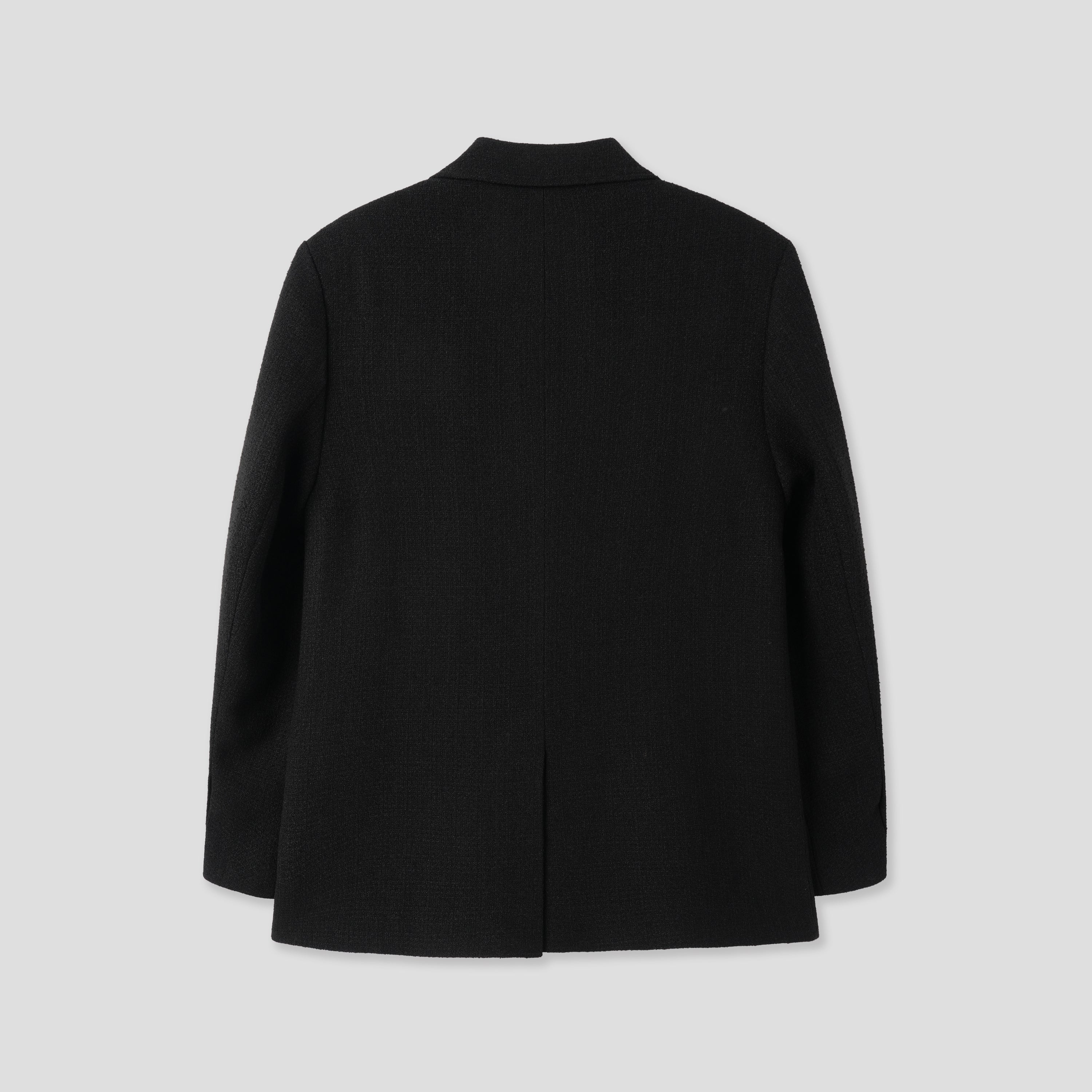 OVER TWEED JACKET_BLACK