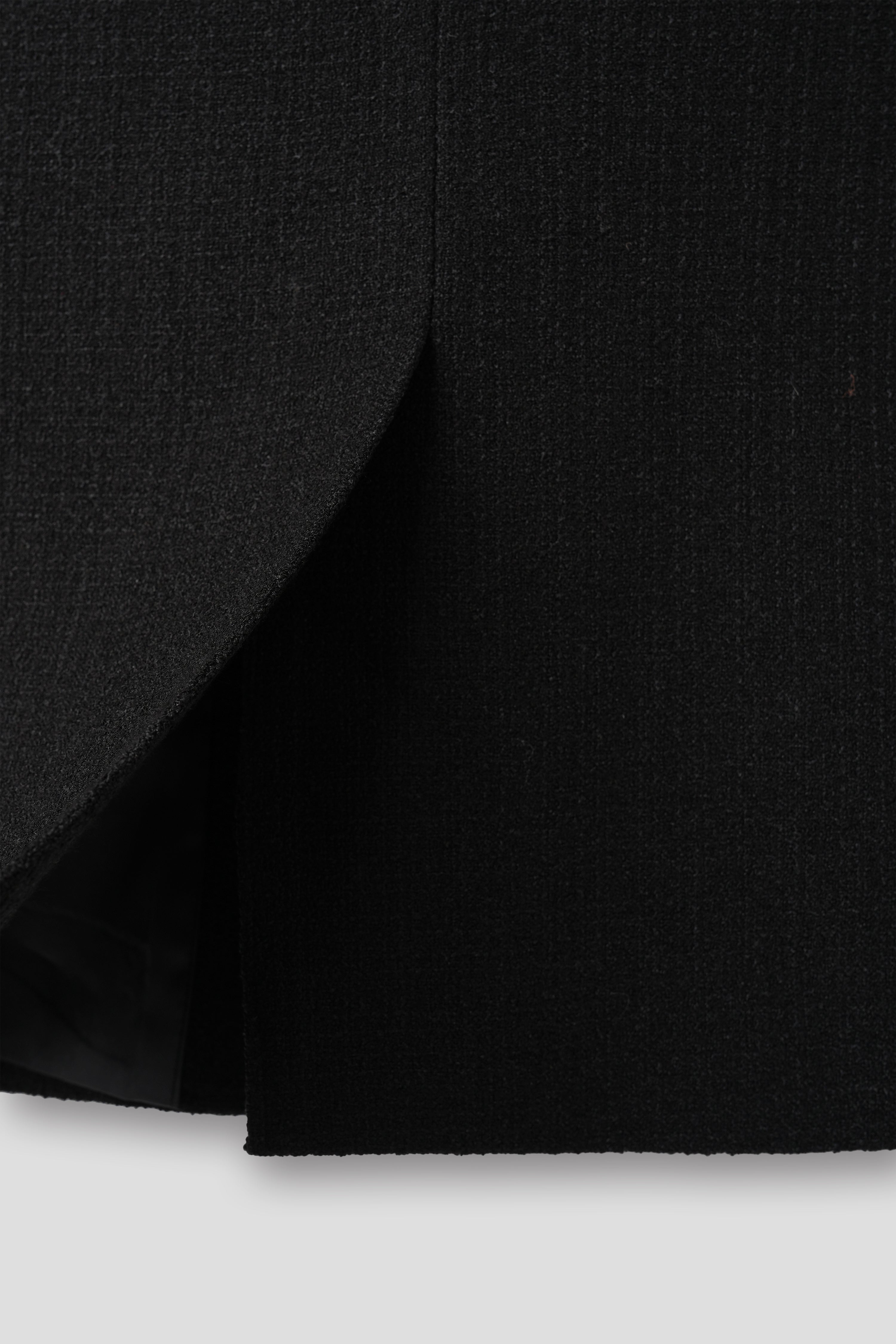 OVER TWEED JACKET_BLACK