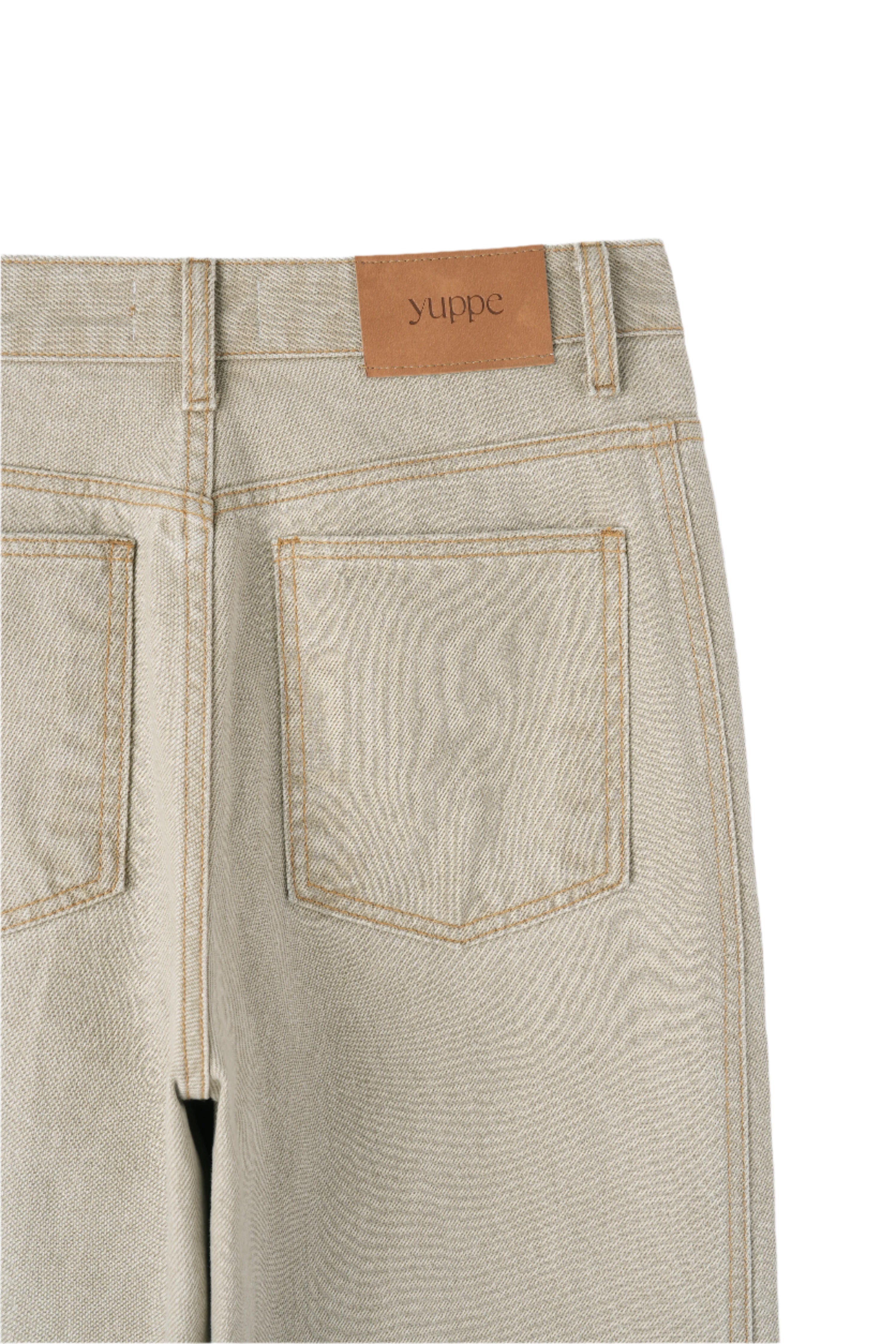 COTTON LINE PANTS_KHAKI