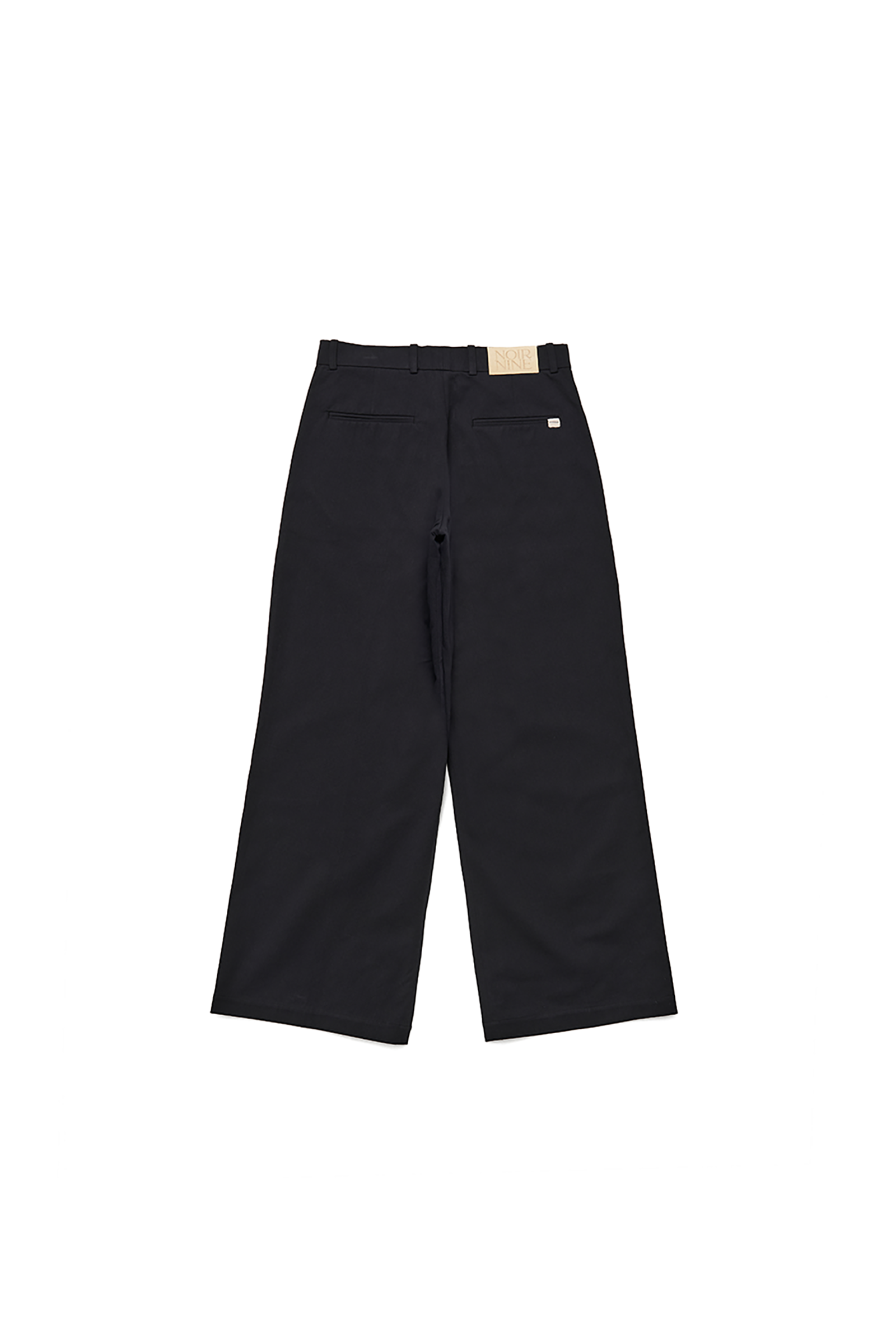 CLASSIC COTTON TROUSERS_BLACK