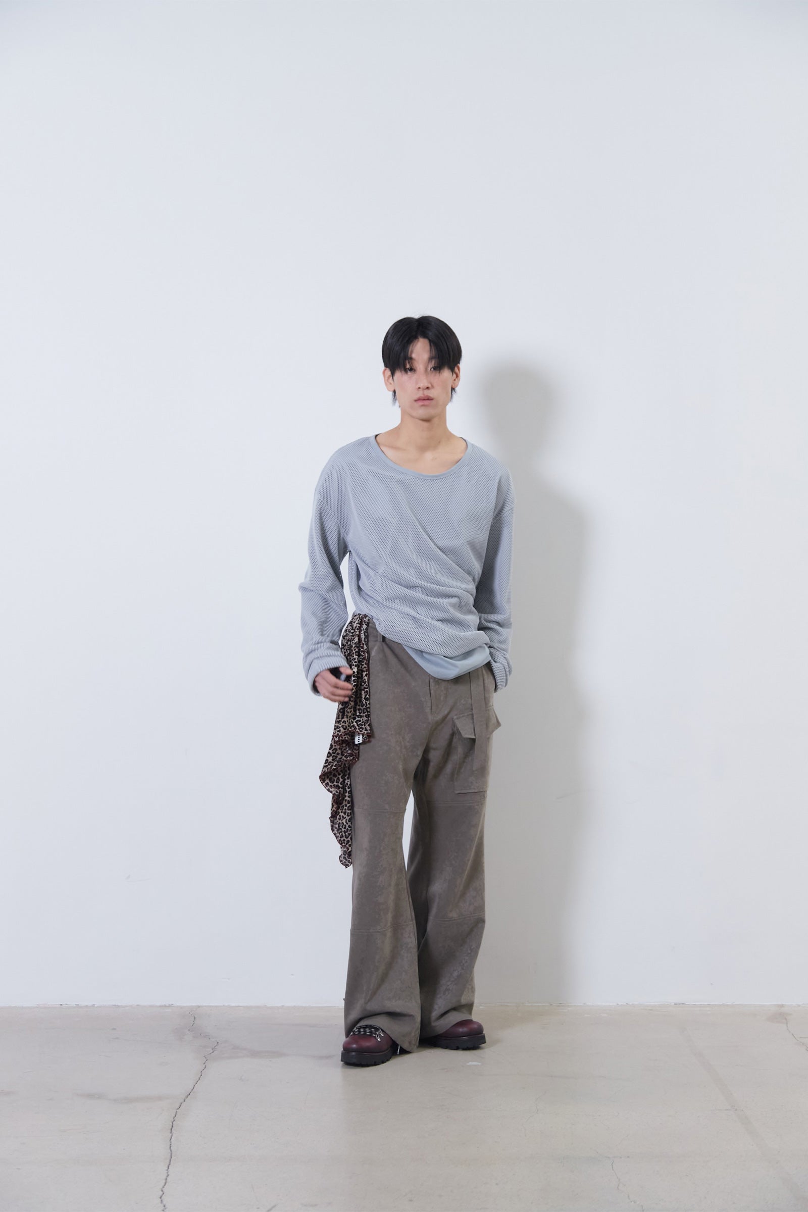 MESH LAYERED LONG SLEEVE__BLEU POUDRÉ