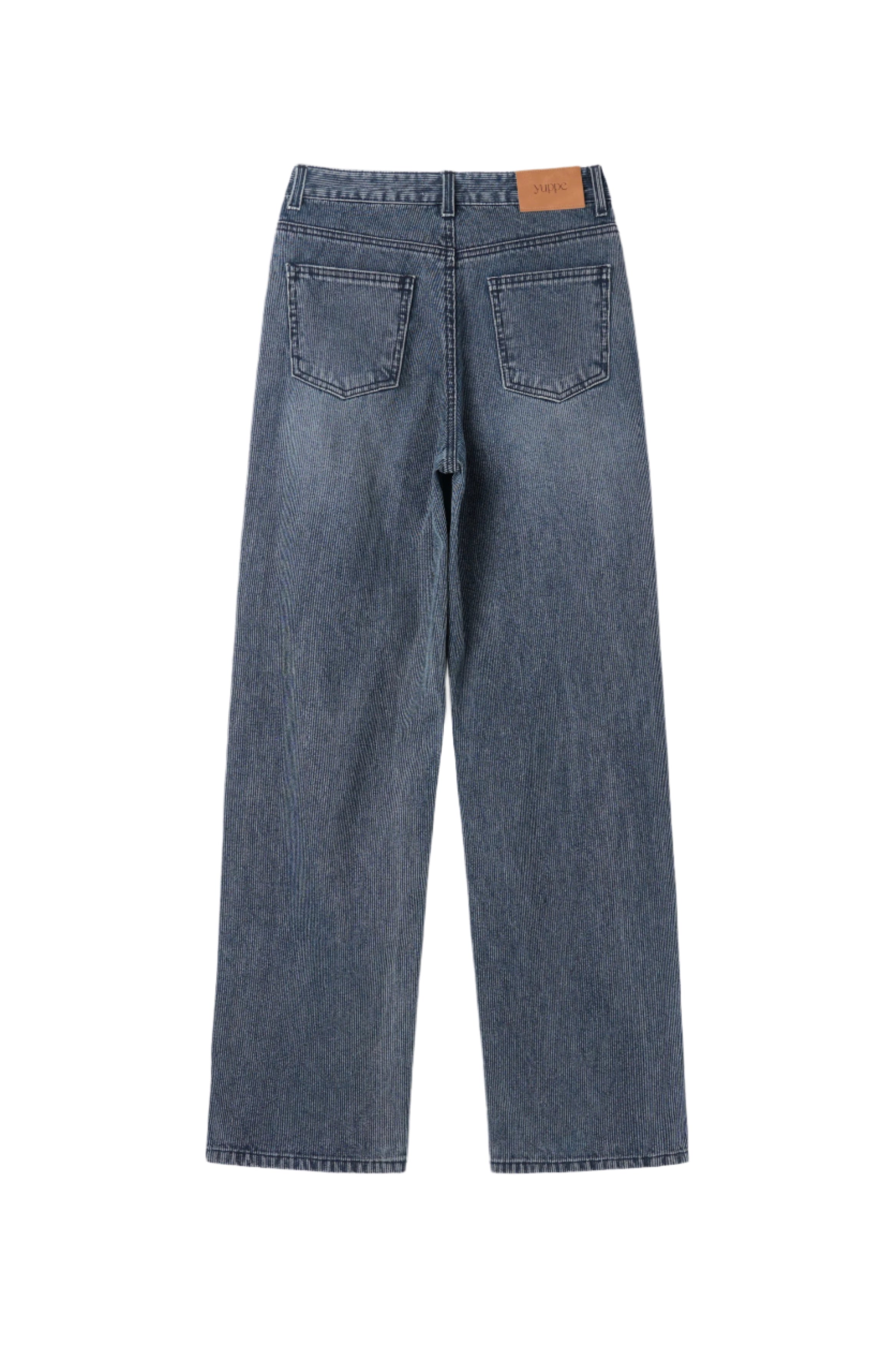 DENIM CORDUROY PANTS_BLUE