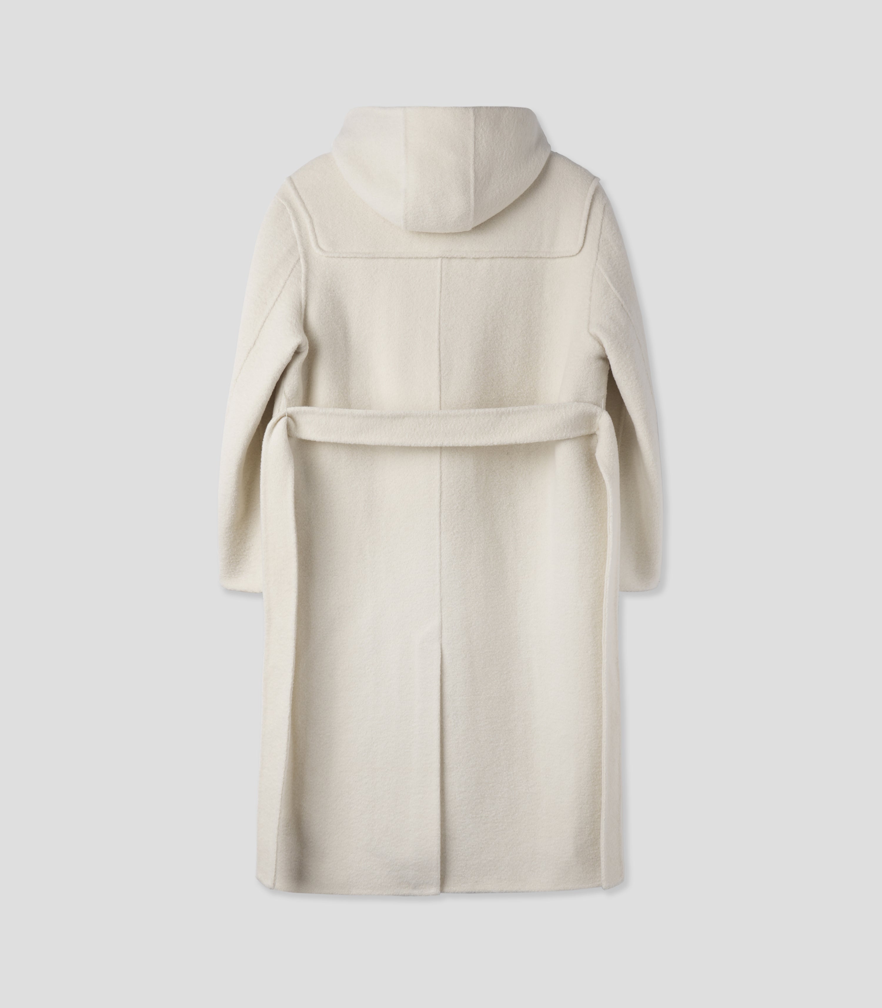 BOUCLE DUFFLE COAT_IVORY