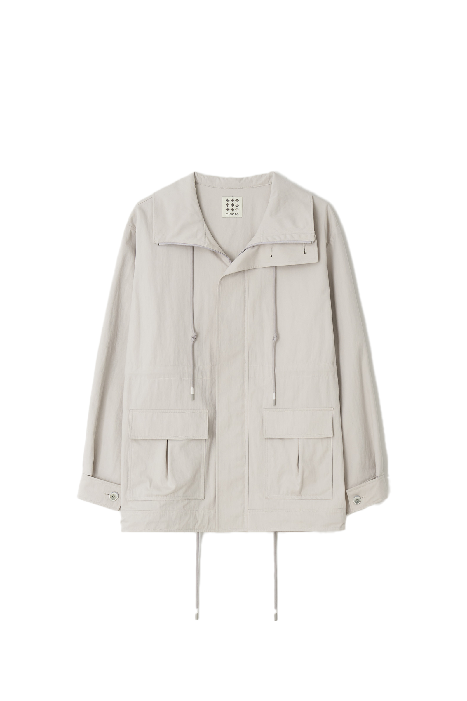 MANTEAU ZIPPÉ MINIMALISTE_BEIGE
