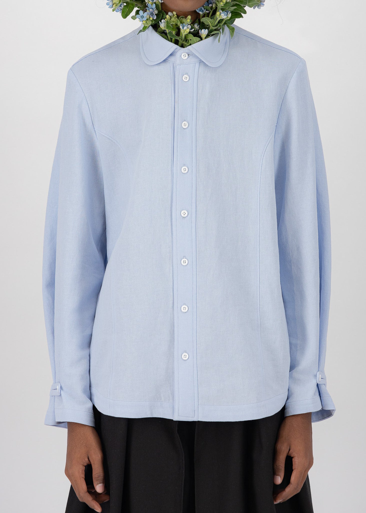 PLEASANT SHIRT_AZURE